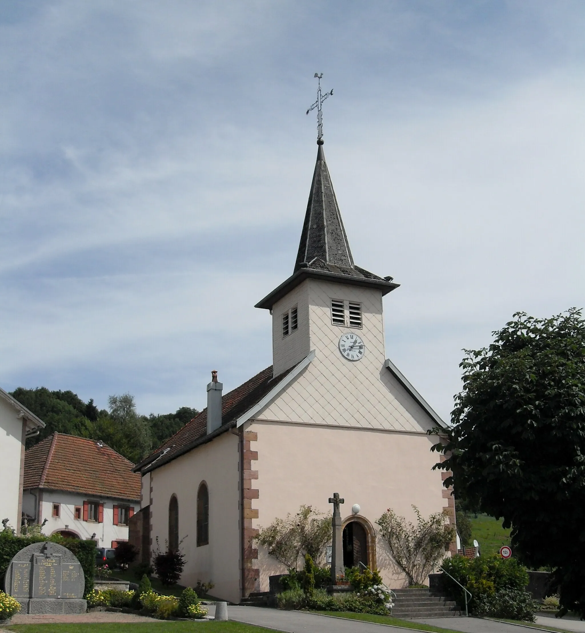 Photo showing: L'église Saint-Pierre à Rehaupal