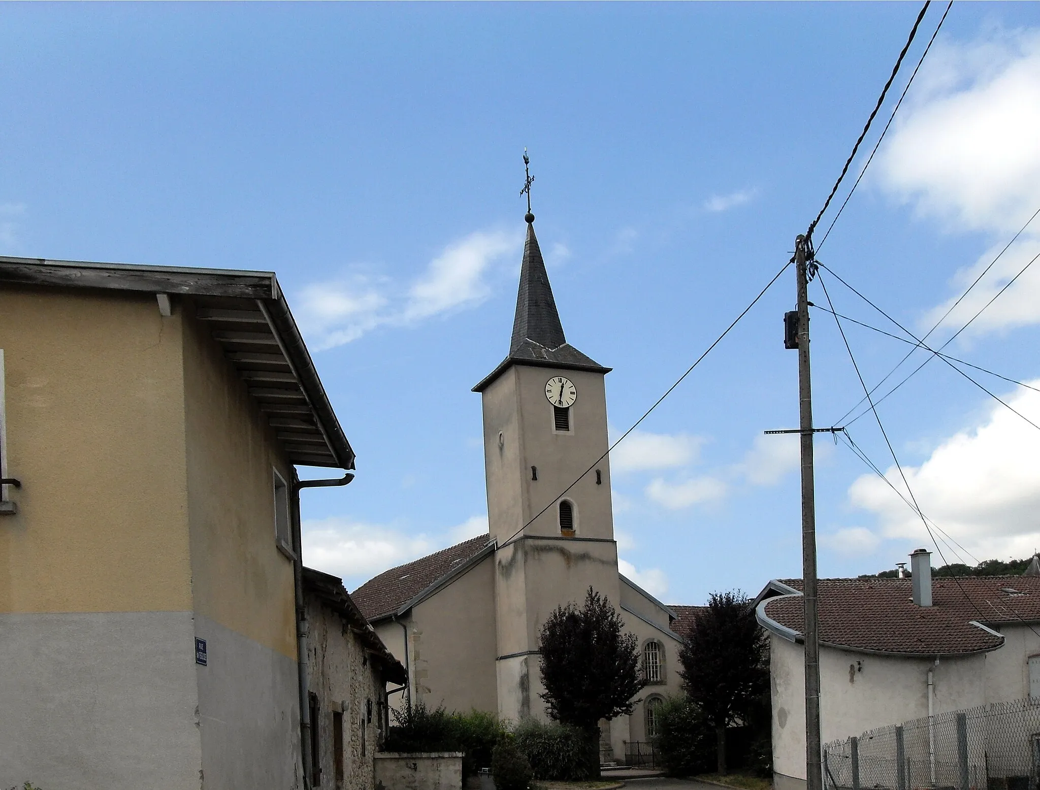 Photo showing: L'église Saint-Martin d'Ubexy