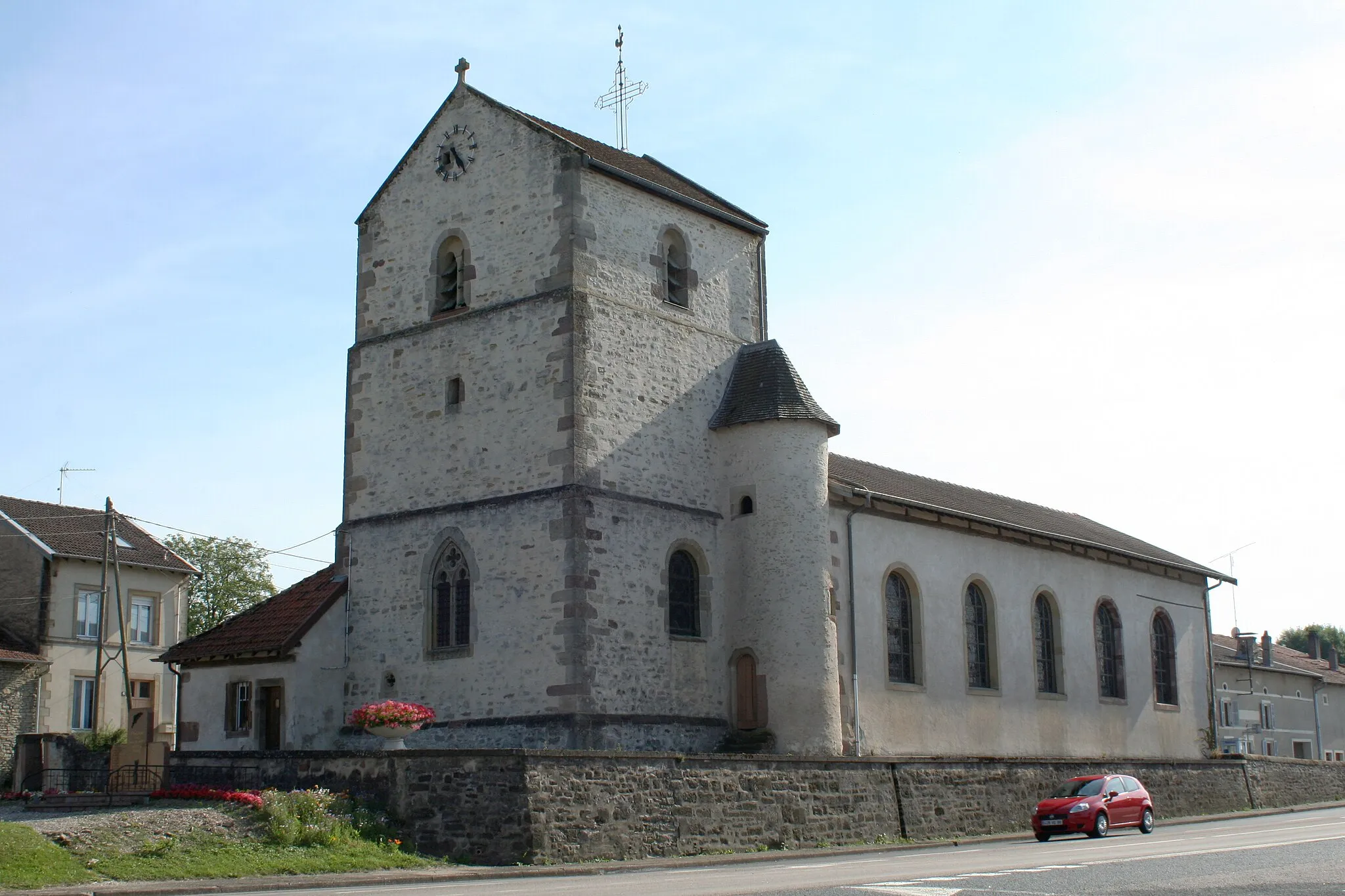 Photo showing: Église Saint-Èvre de Vomécourt (Vosges)