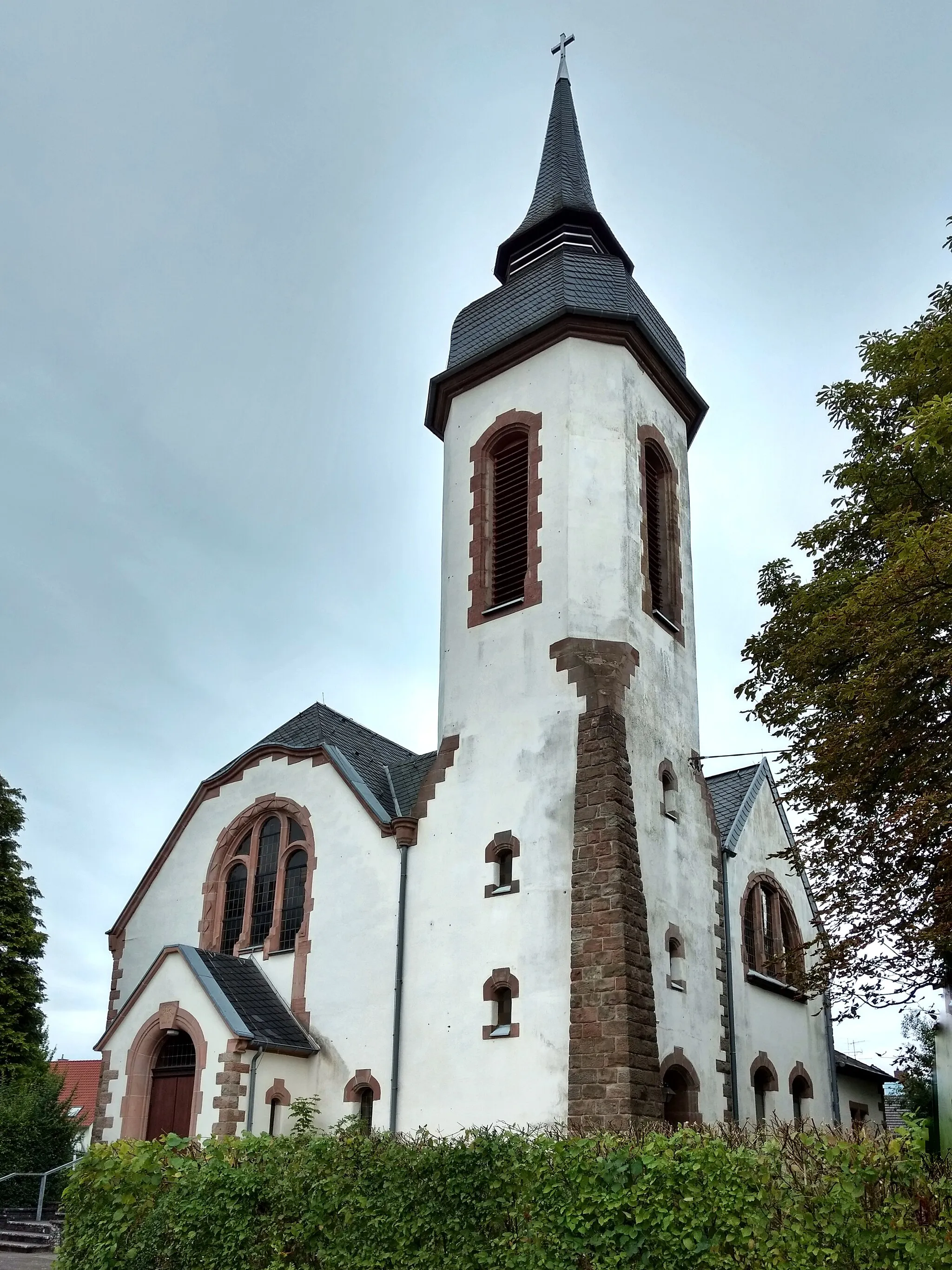 Photo showing: Evangelische Kirche Wadgassen