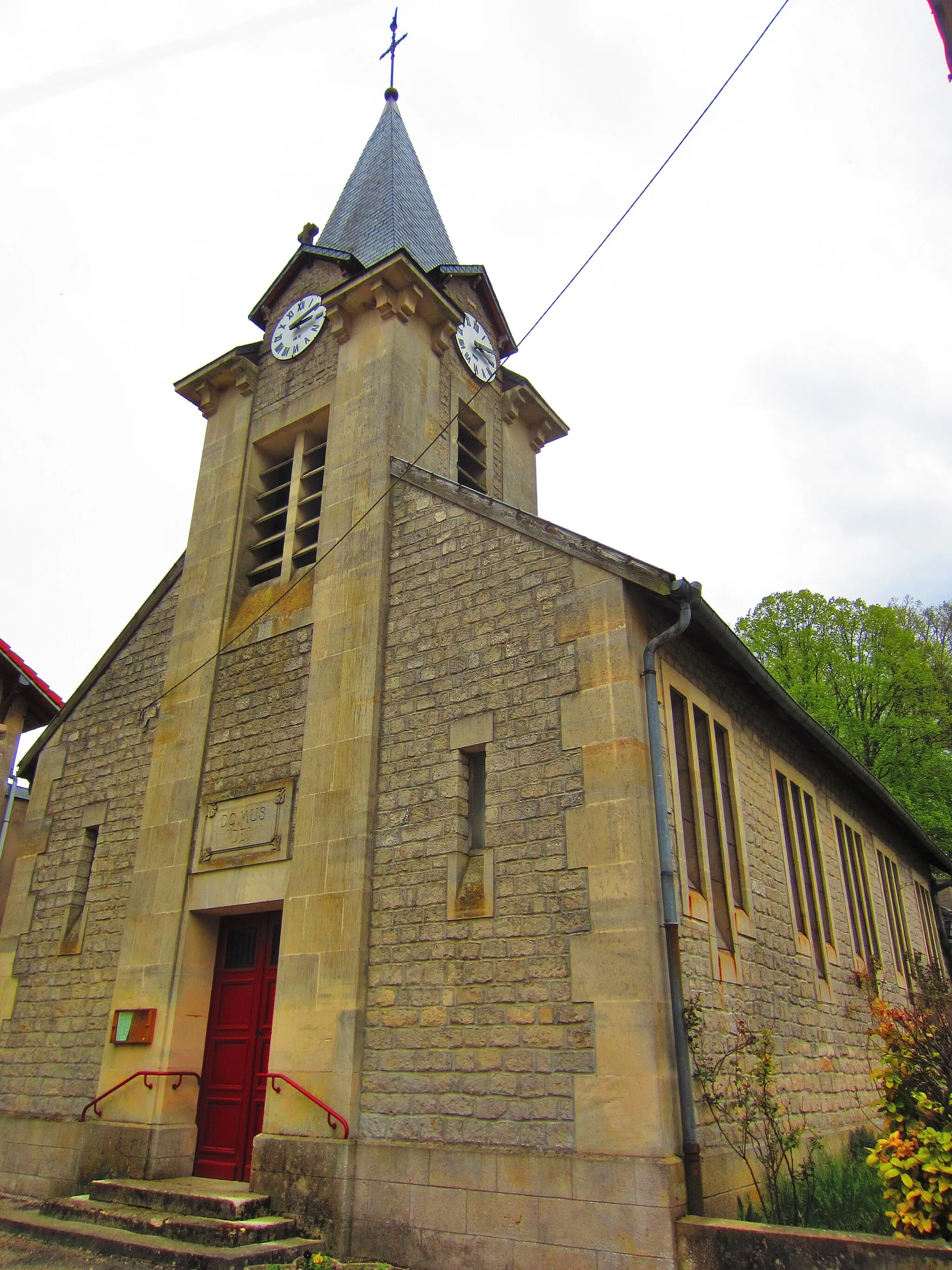 Photo showing: Vaux Palameix church