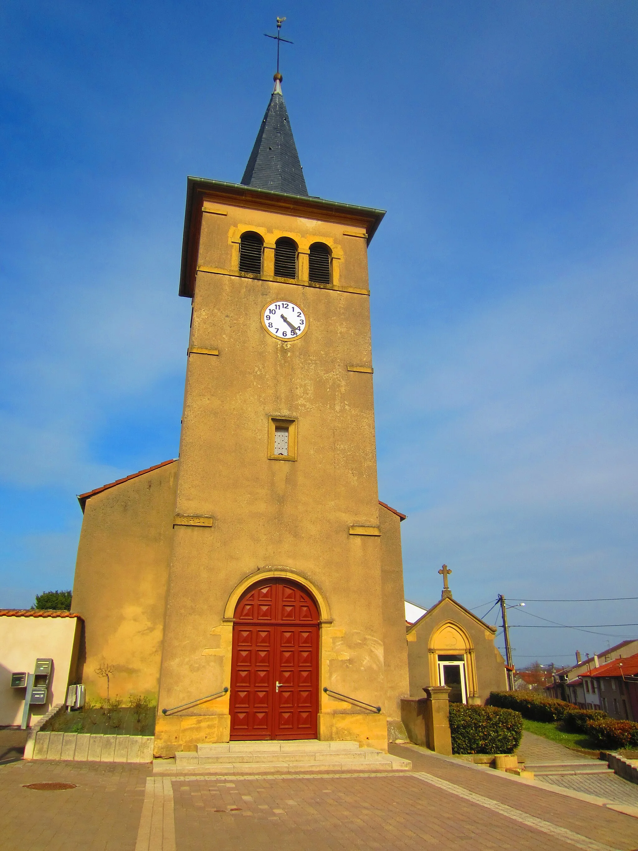 Photo showing: Ars Laquenexy church