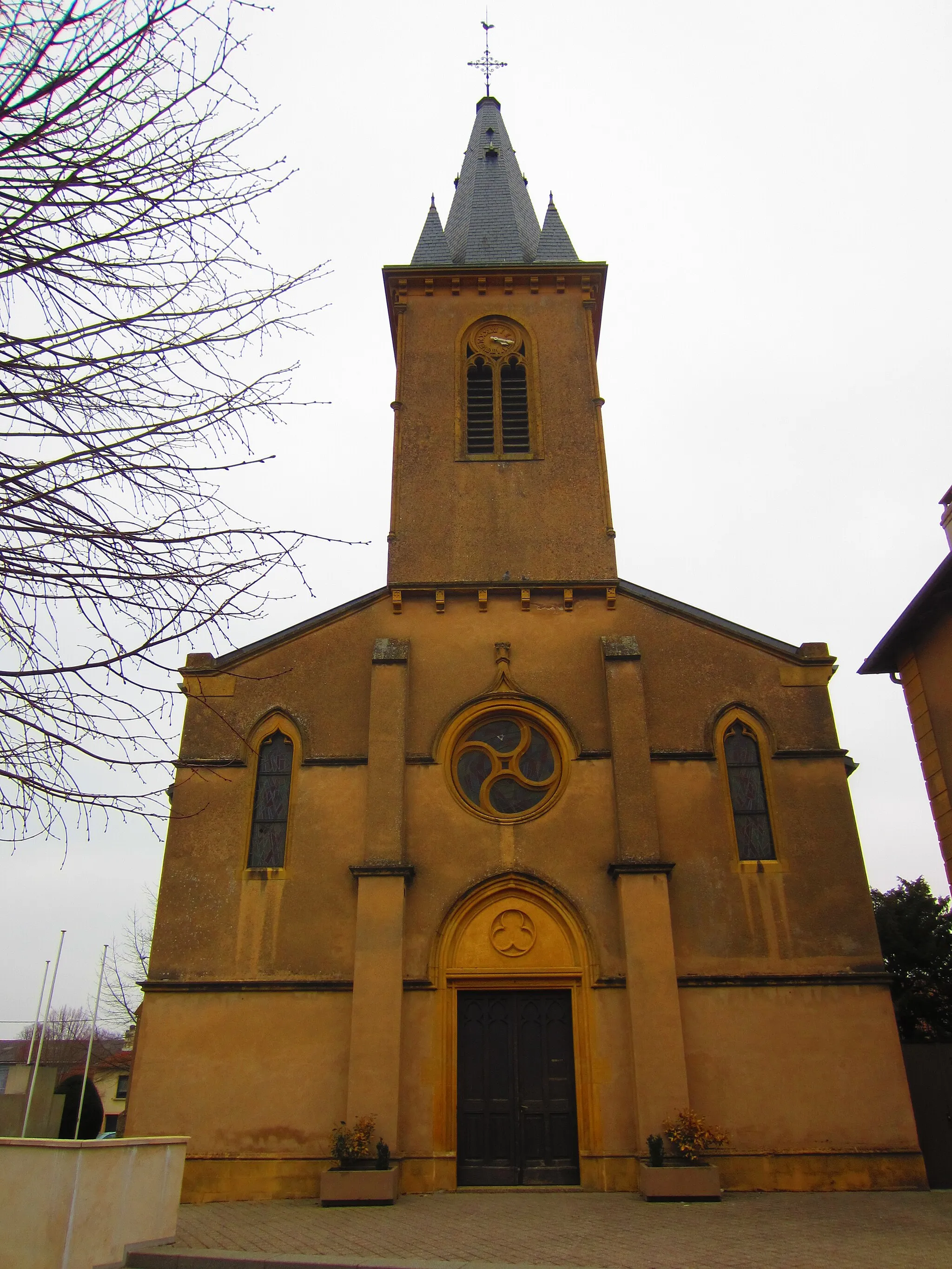 Photo showing: Augny church 2