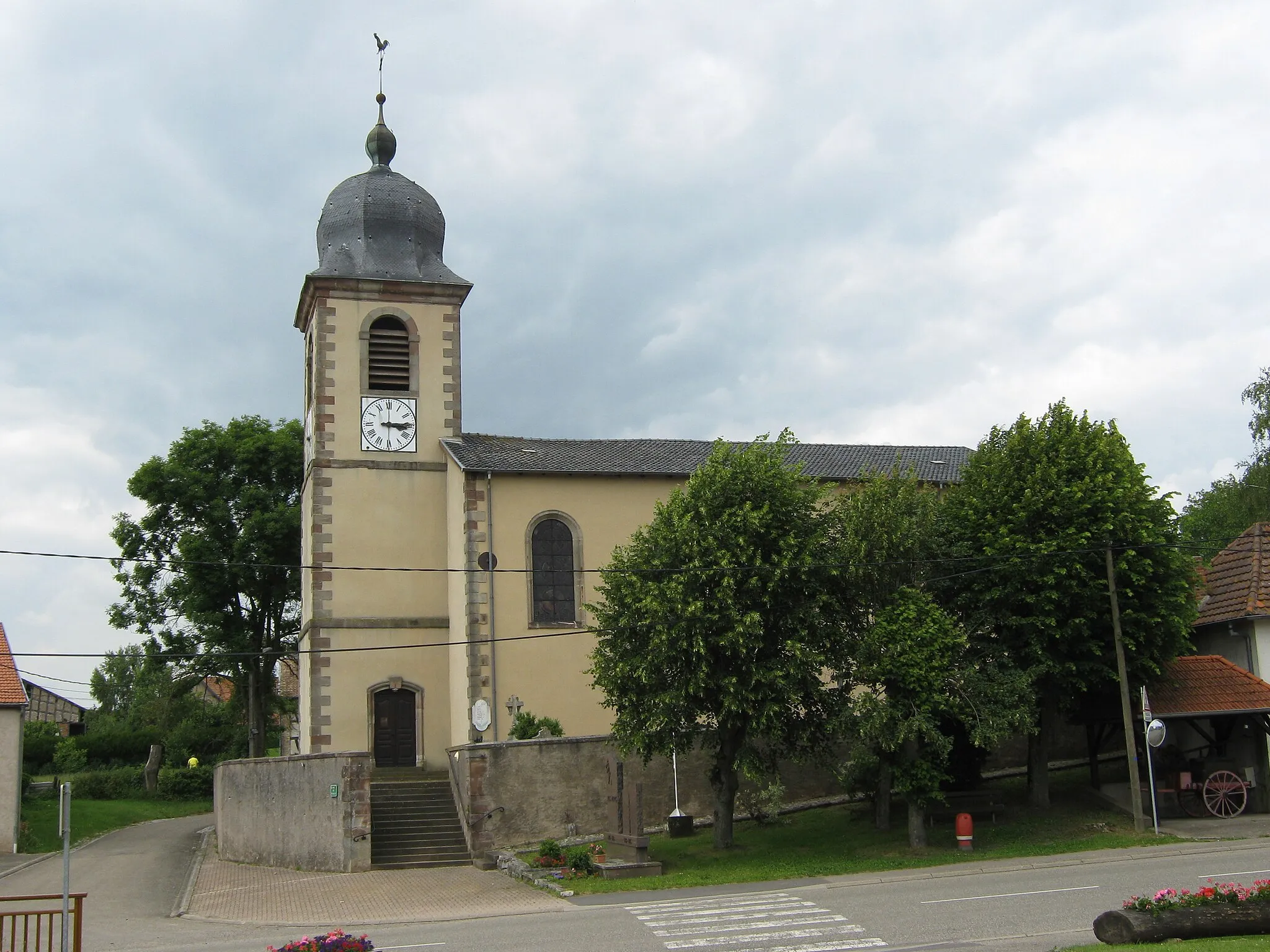 Photo showing: Eglise de Bisping