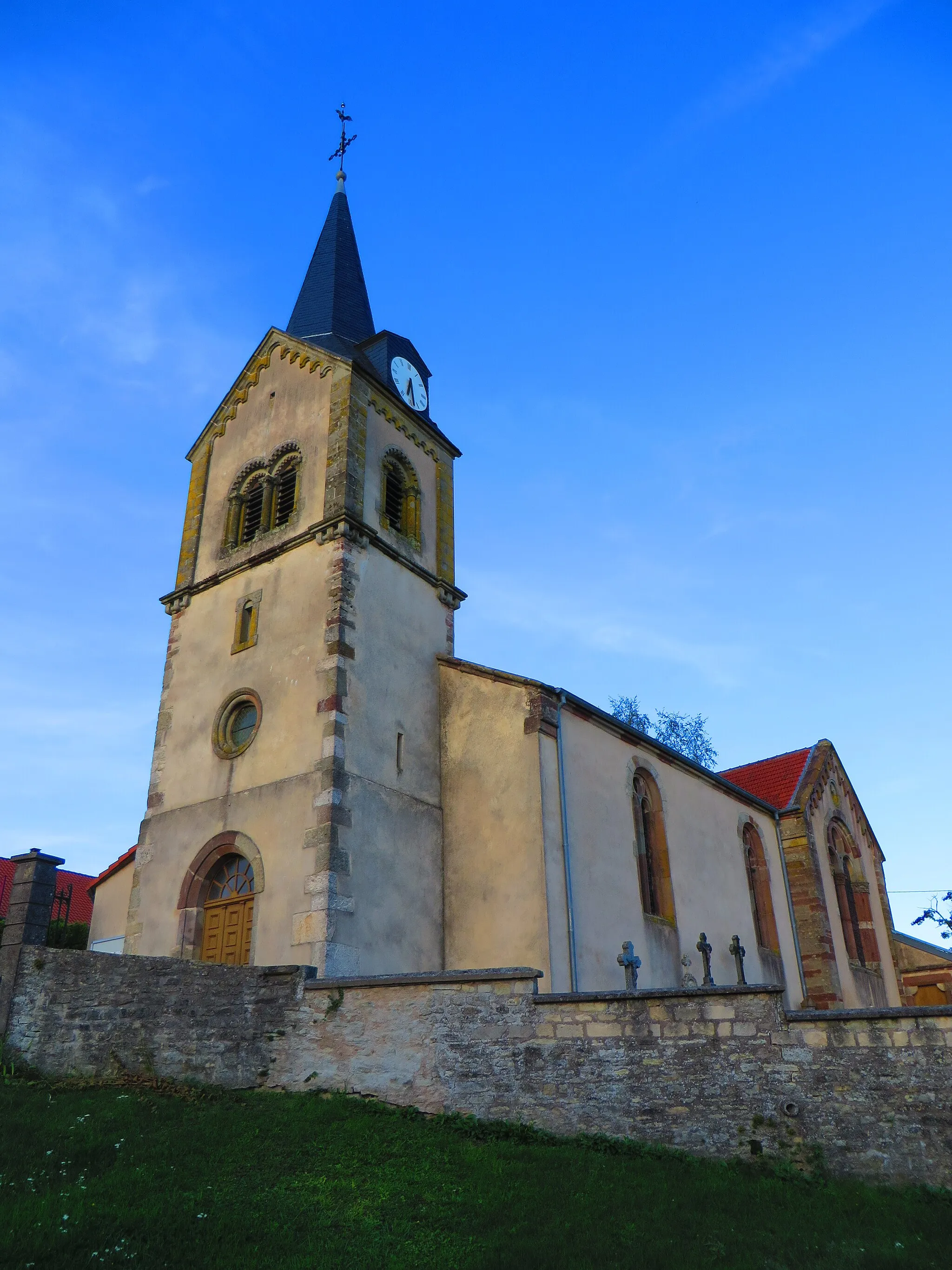 Photo showing: Bidestroff l'église Saint-Michel