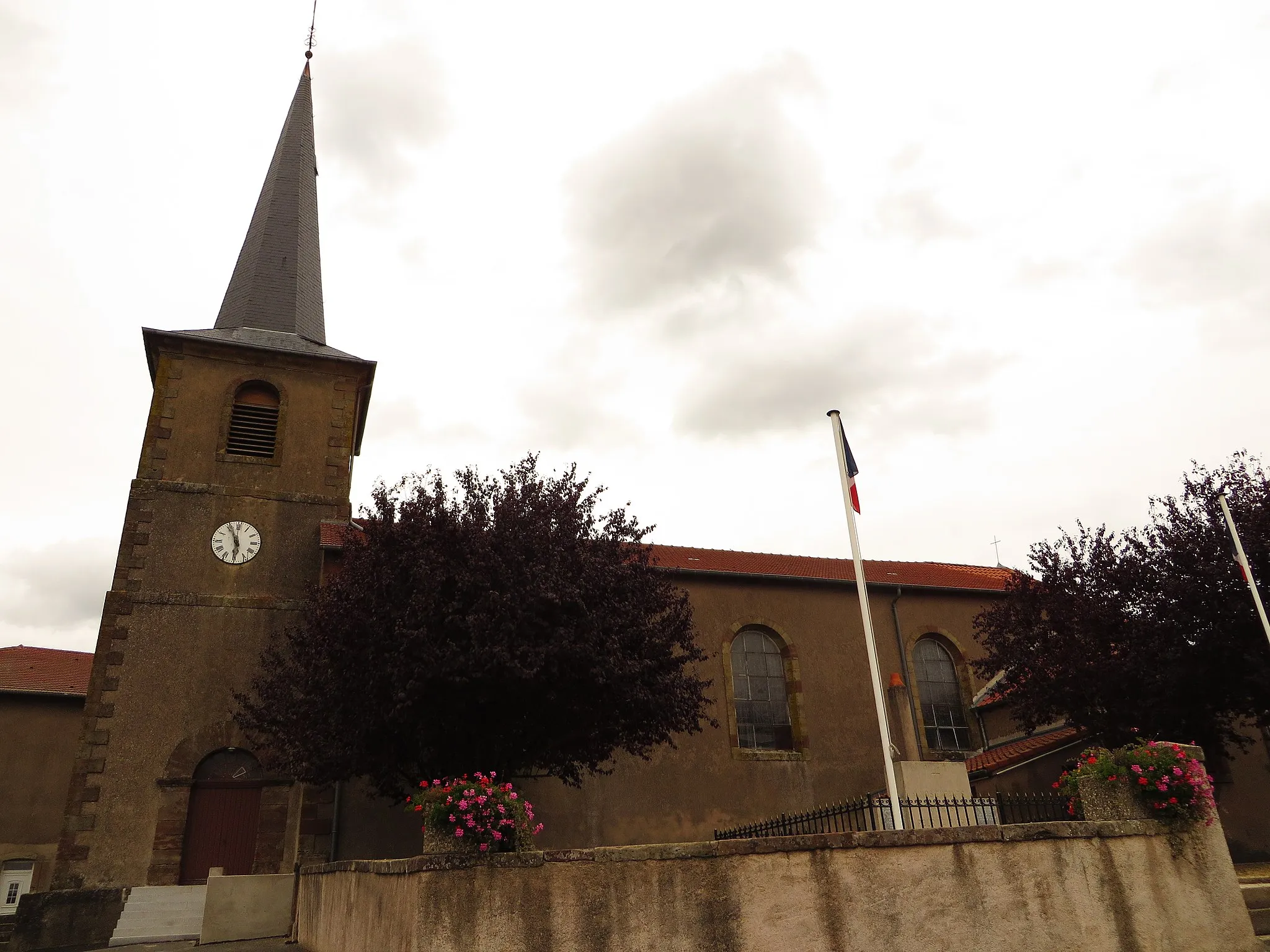 Photo showing: Bourgaltroff eglise