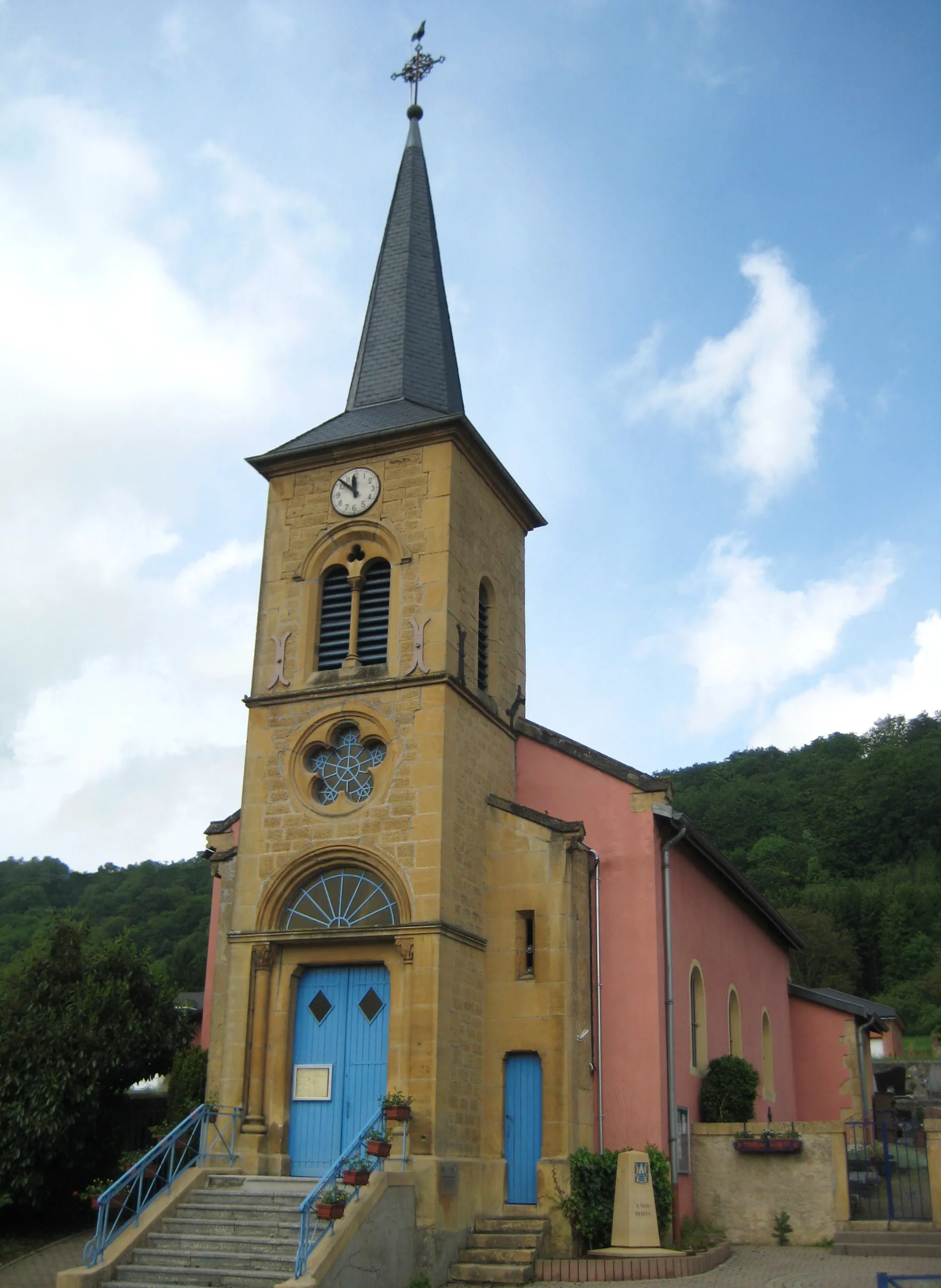 Photo showing: Église de Bronvaux, France