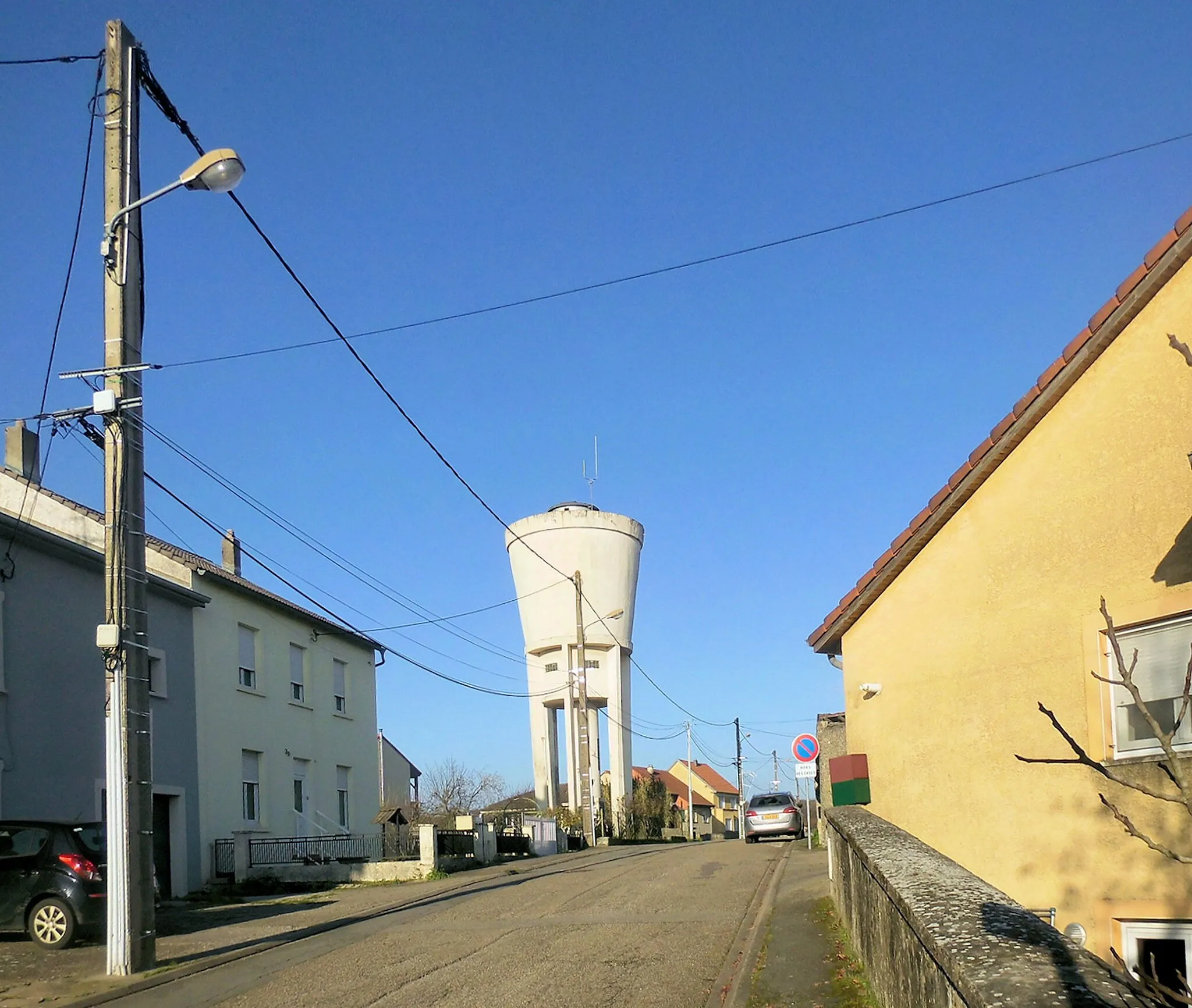 Photo showing: Le château d'eau de Boust