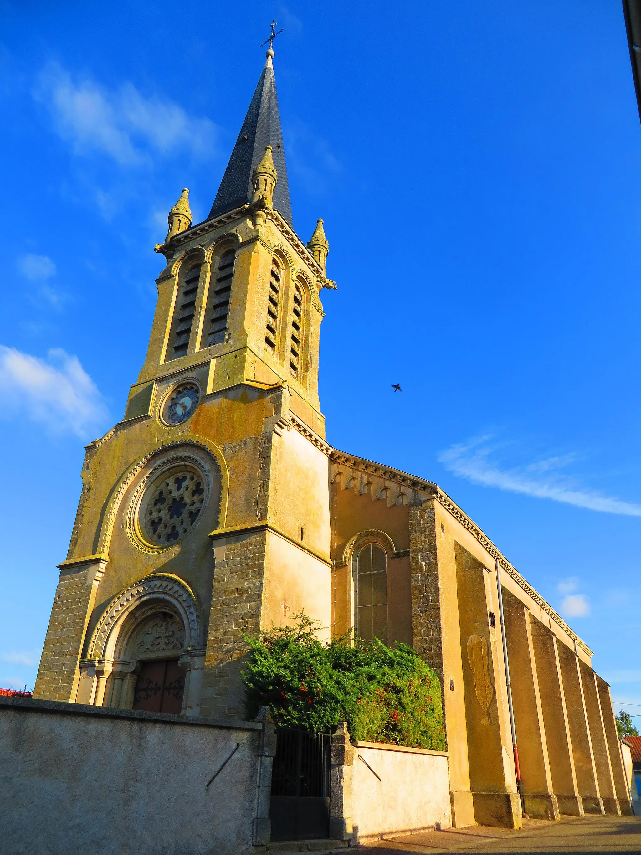 Photo showing: Hampont l'église Saint-Martin