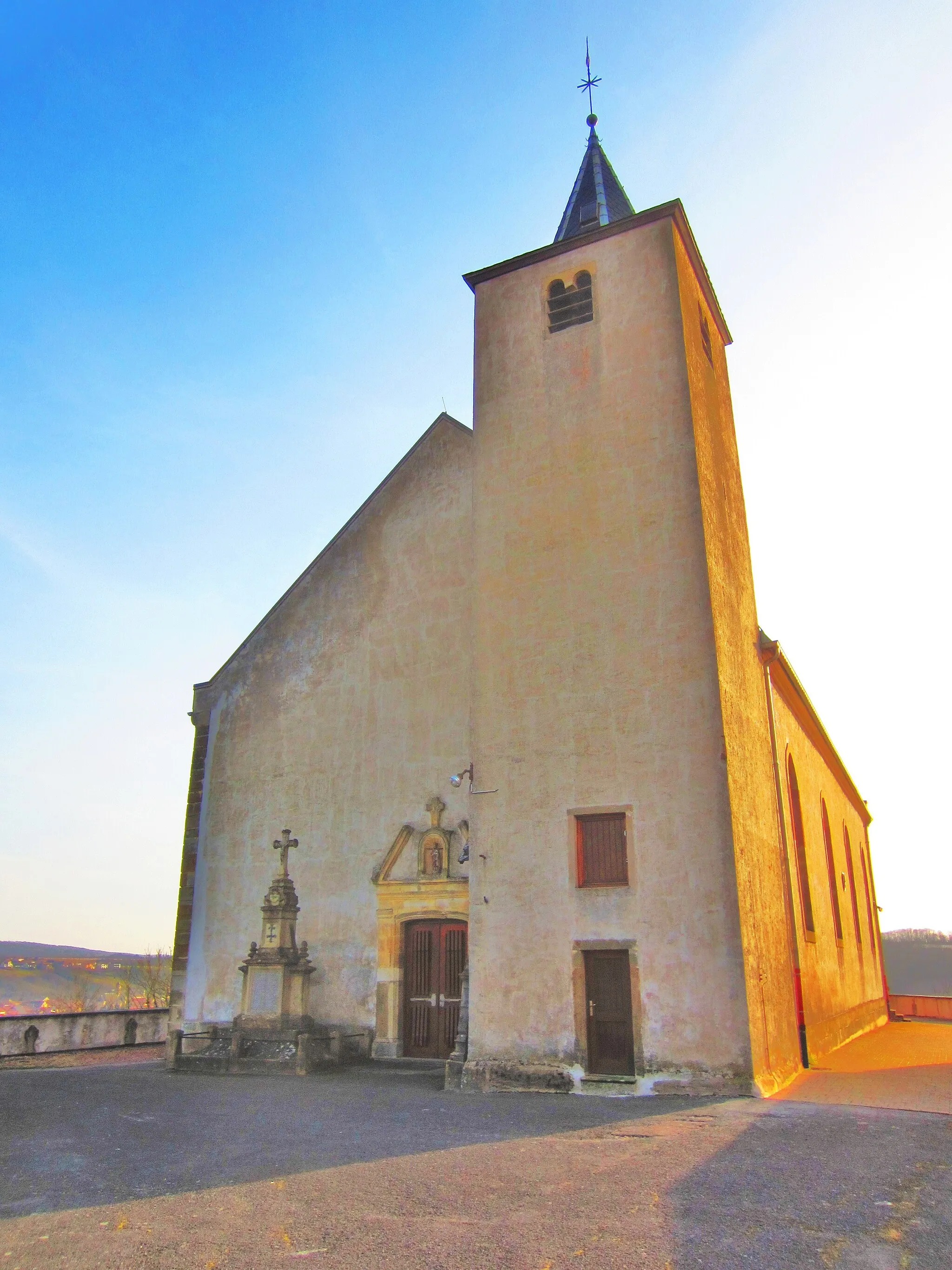 Photo showing: Haute Kontz church