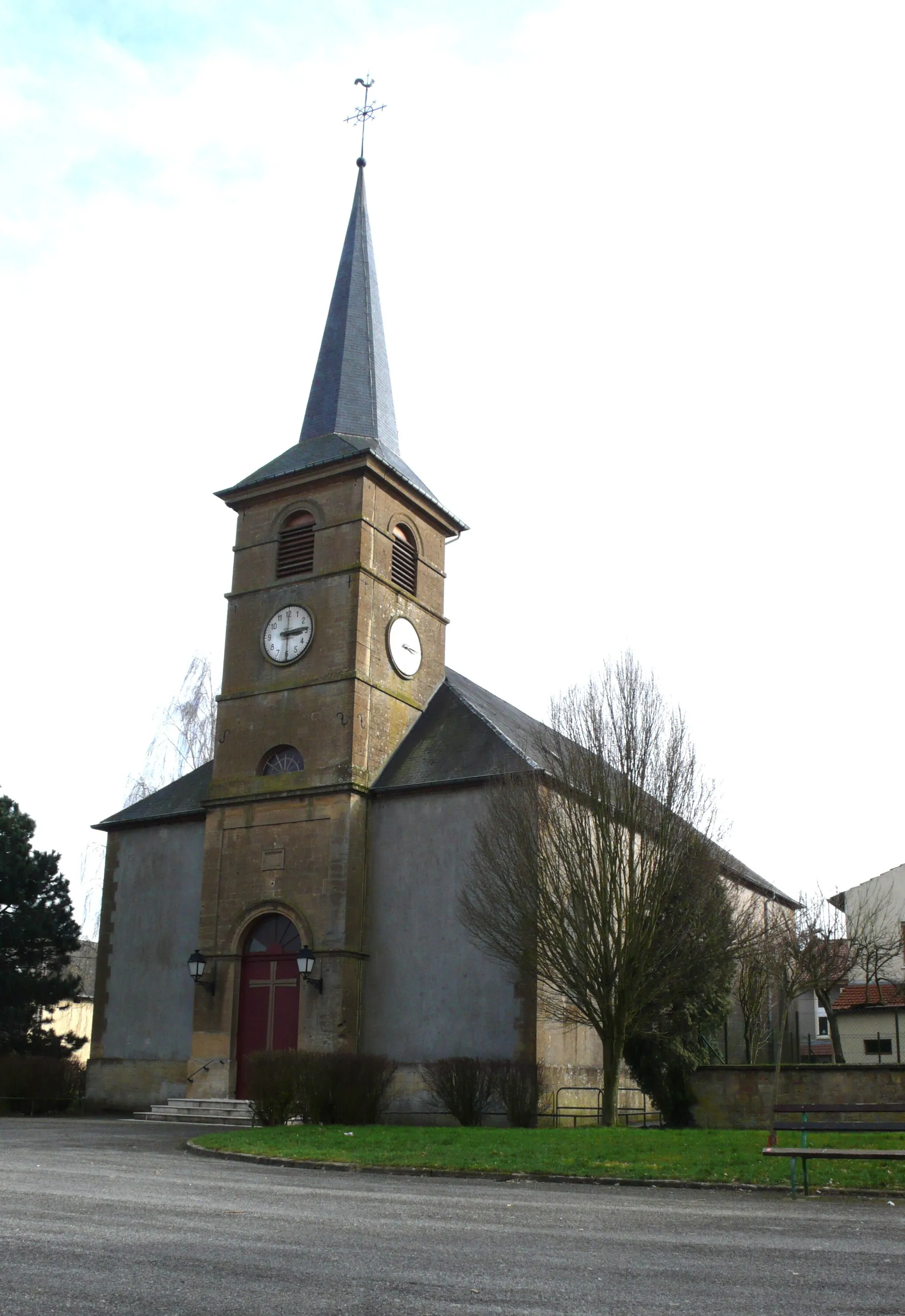 Photo showing: Kierch vun Havalange.