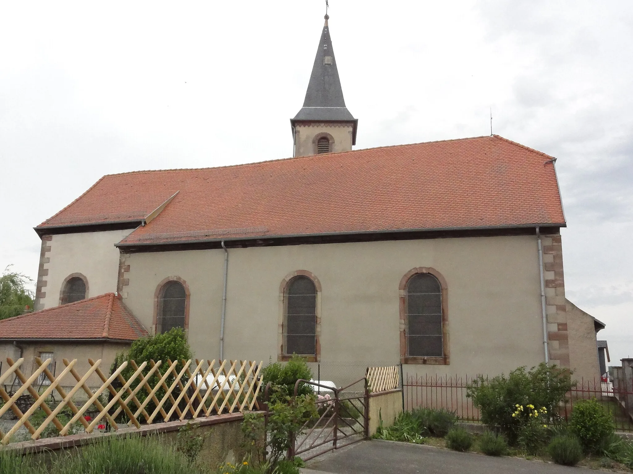 Photo showing: Kerprich-aux-Bois (Moselle) église