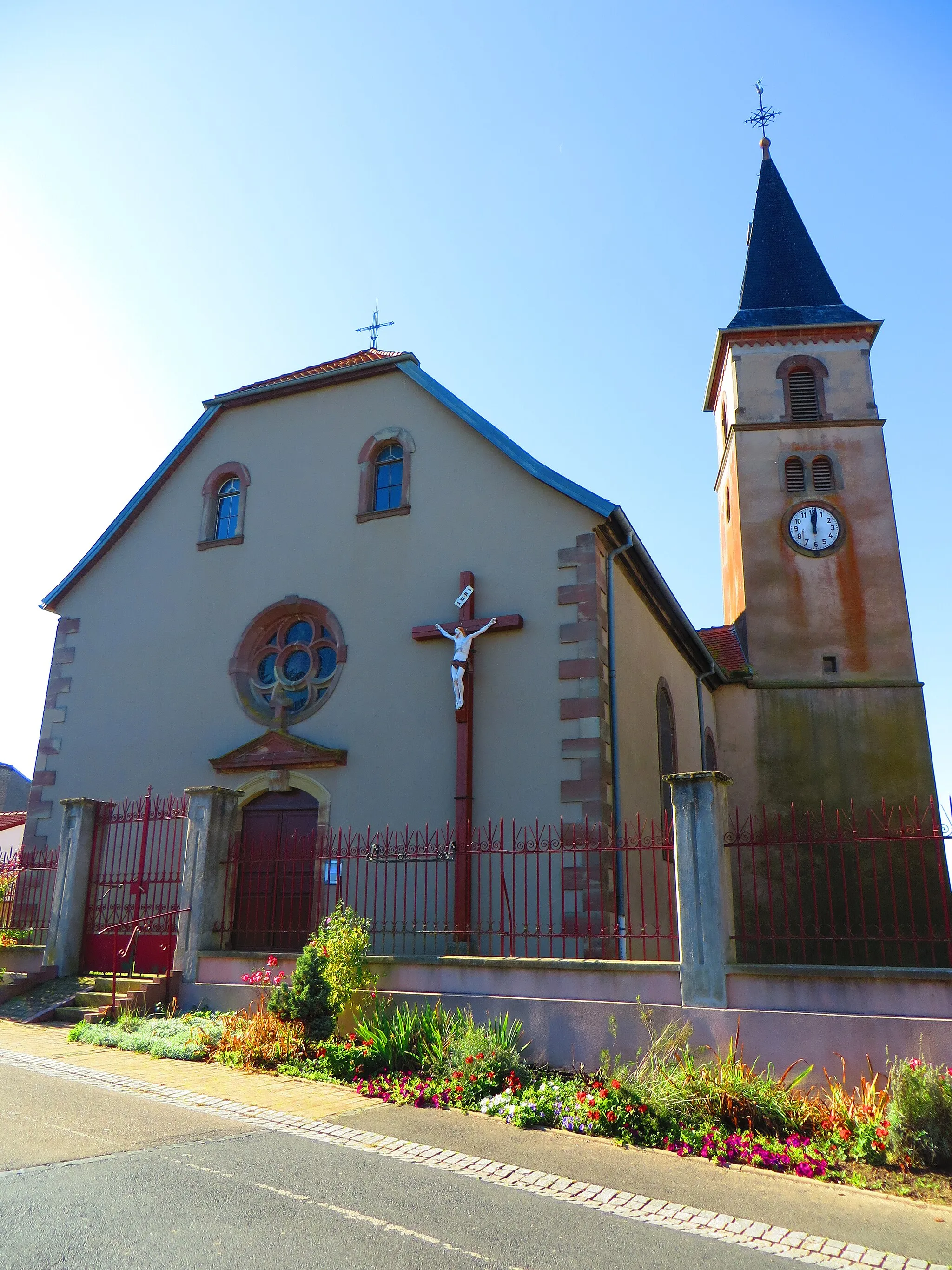 Photo showing: Kerprich aux Bois Église Saint-Pierre-aux-Liens