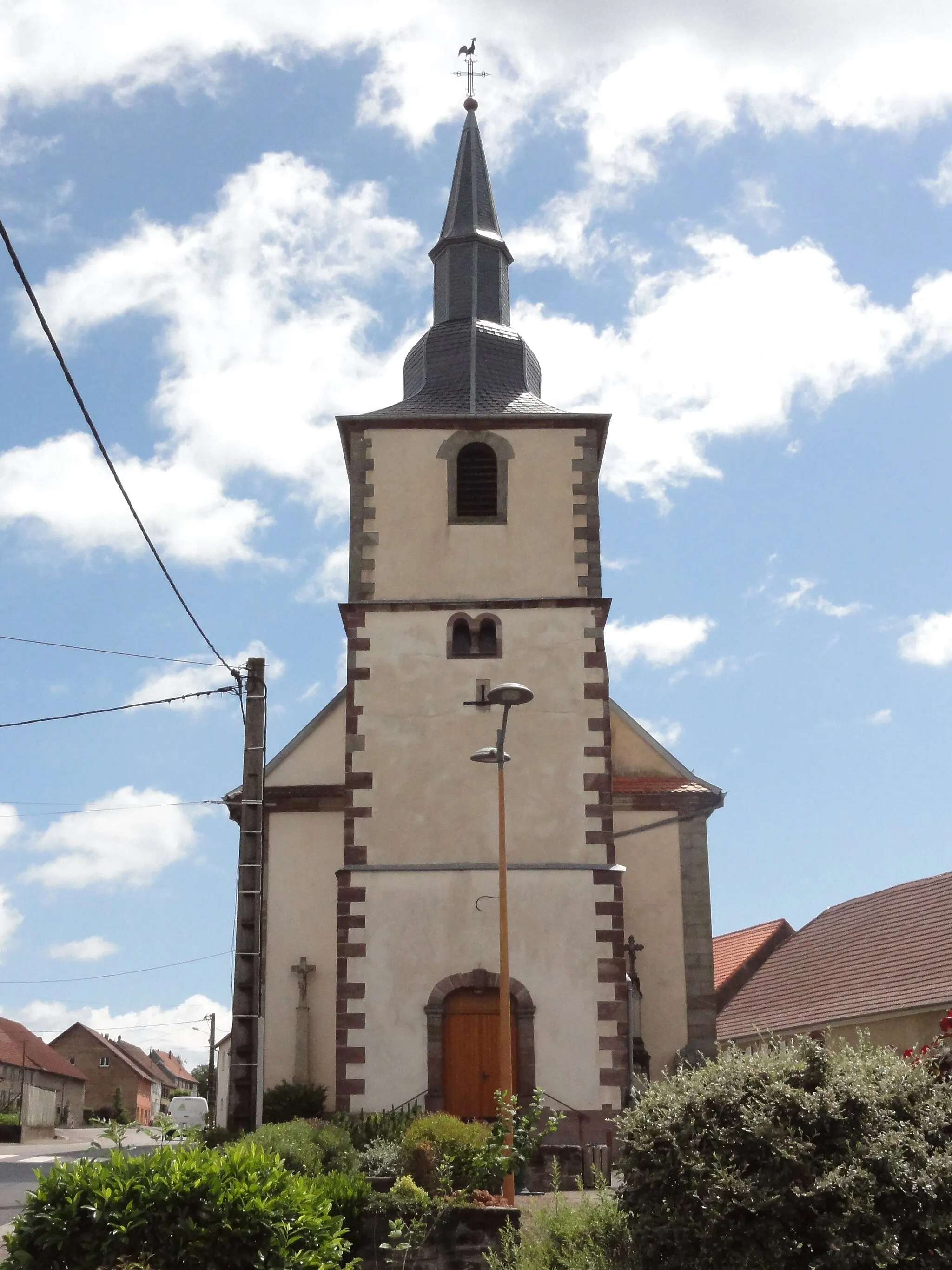 Photo showing: Hérange (Moselle) église