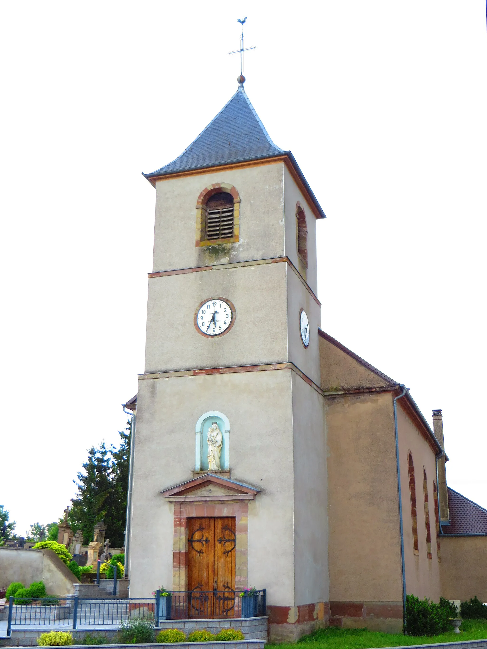 Photo showing: Ippling Église de la Visitation