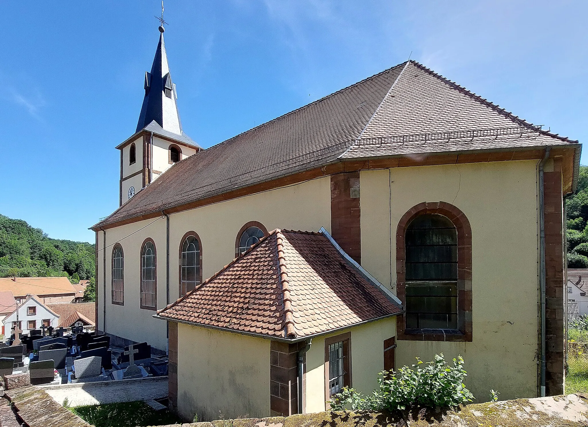 Photo showing: Eglise Saint-Laurent de Lengelsheim