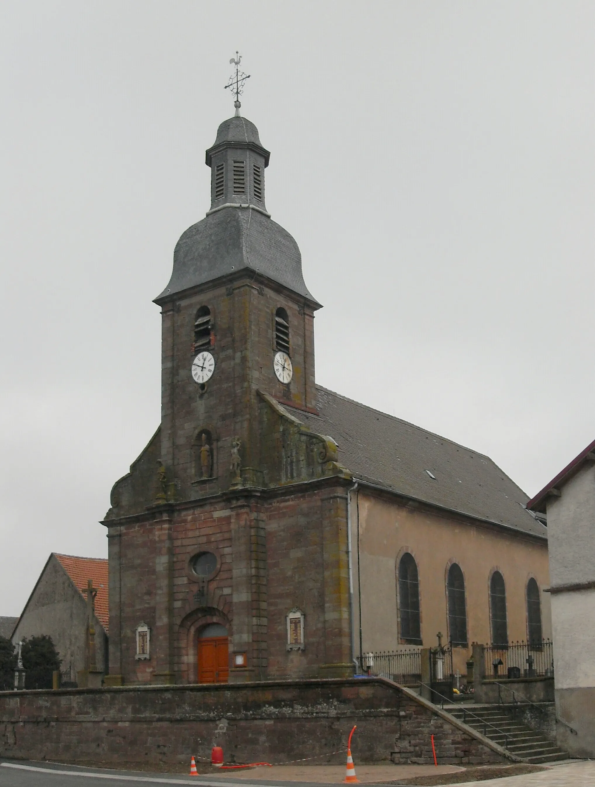 Photo showing: L'église Saint-Martin à Mittelbronn
