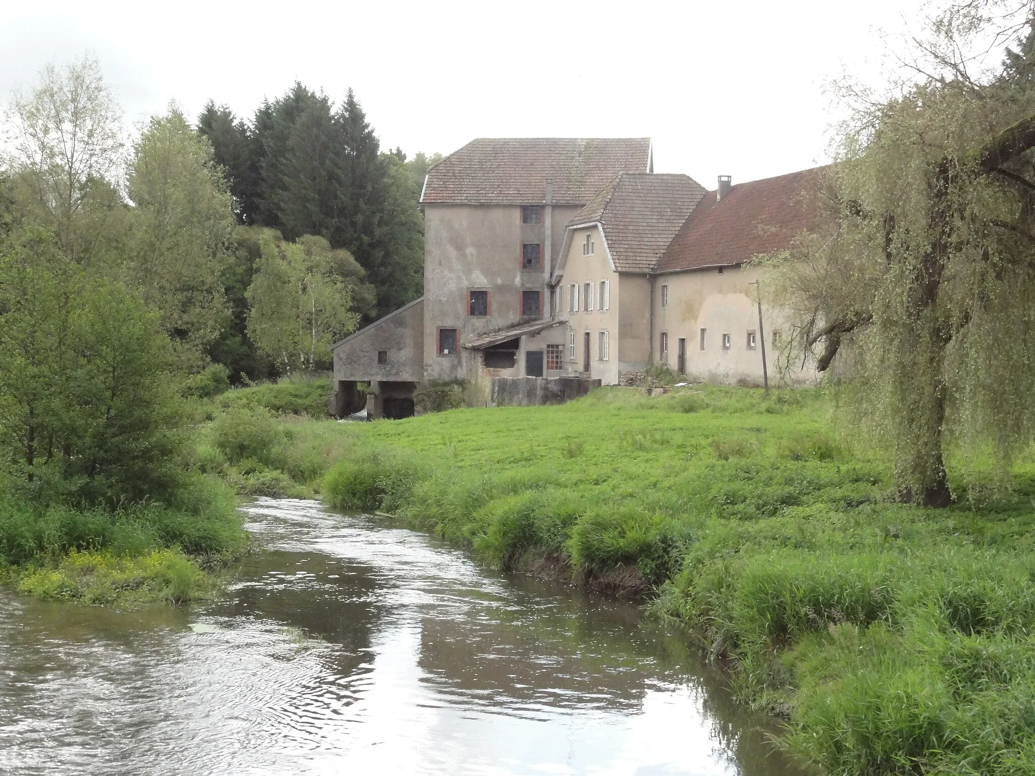 Photo showing: Oberstinzel (Moselle) moulin sur la Sarre