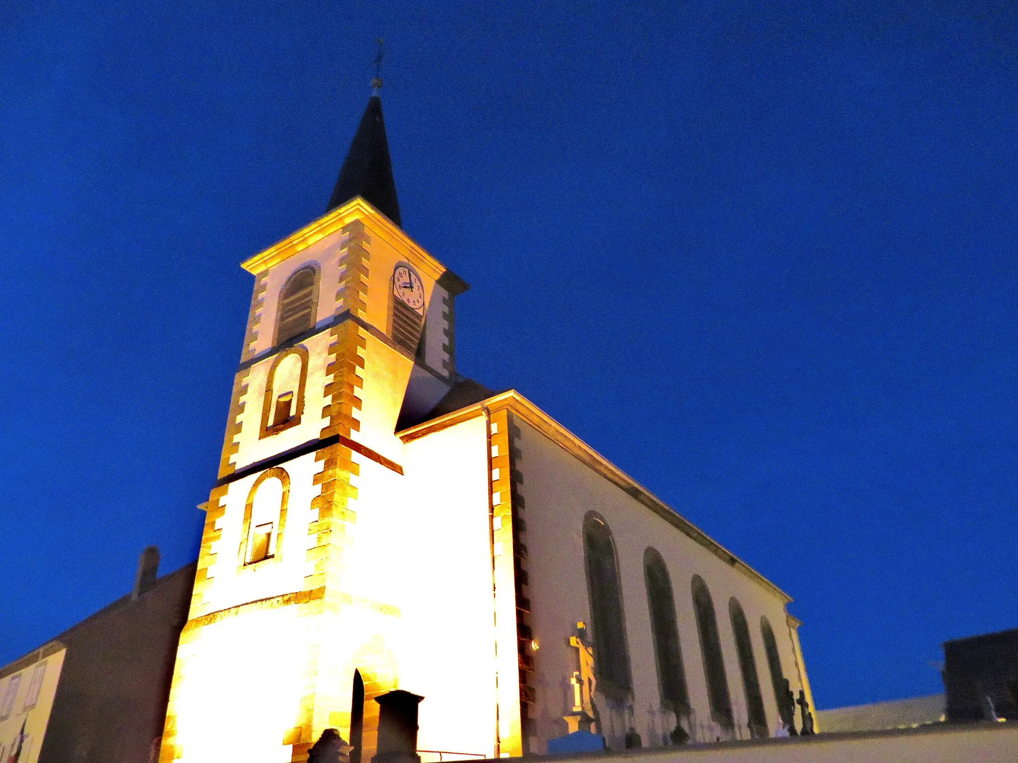 Photo showing: Romelfing eglise