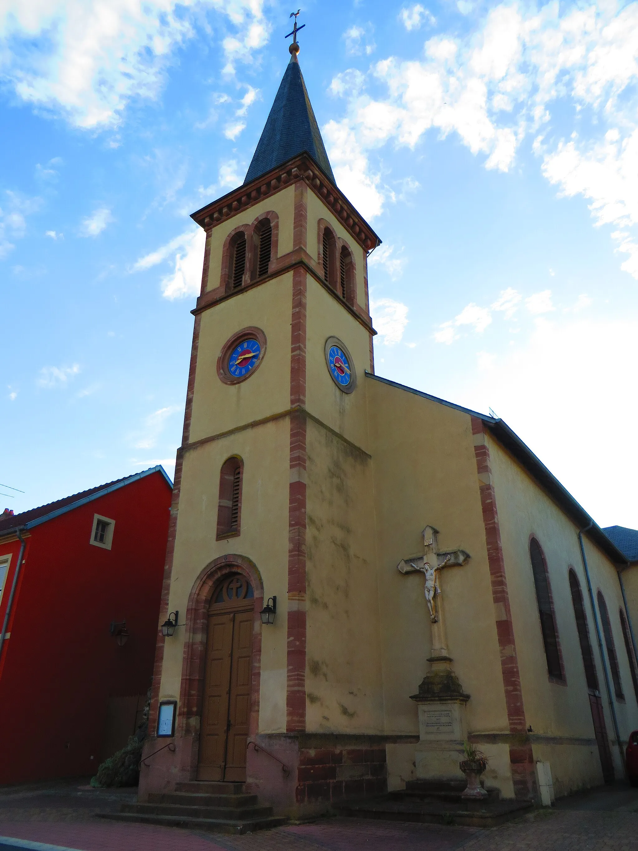 Photo showing: Remelfing Église Saint-Pierre