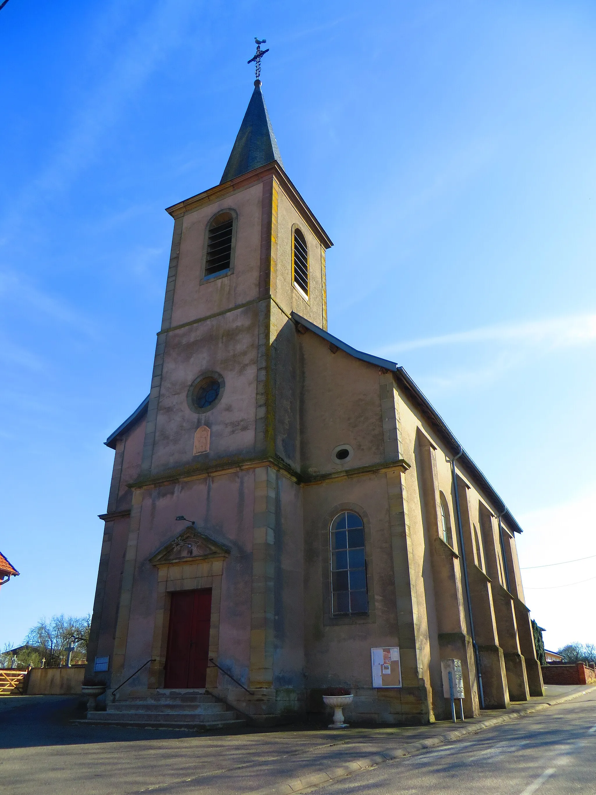 Photo showing: Petit-Tenquin  Notre-Dame de la Visitation