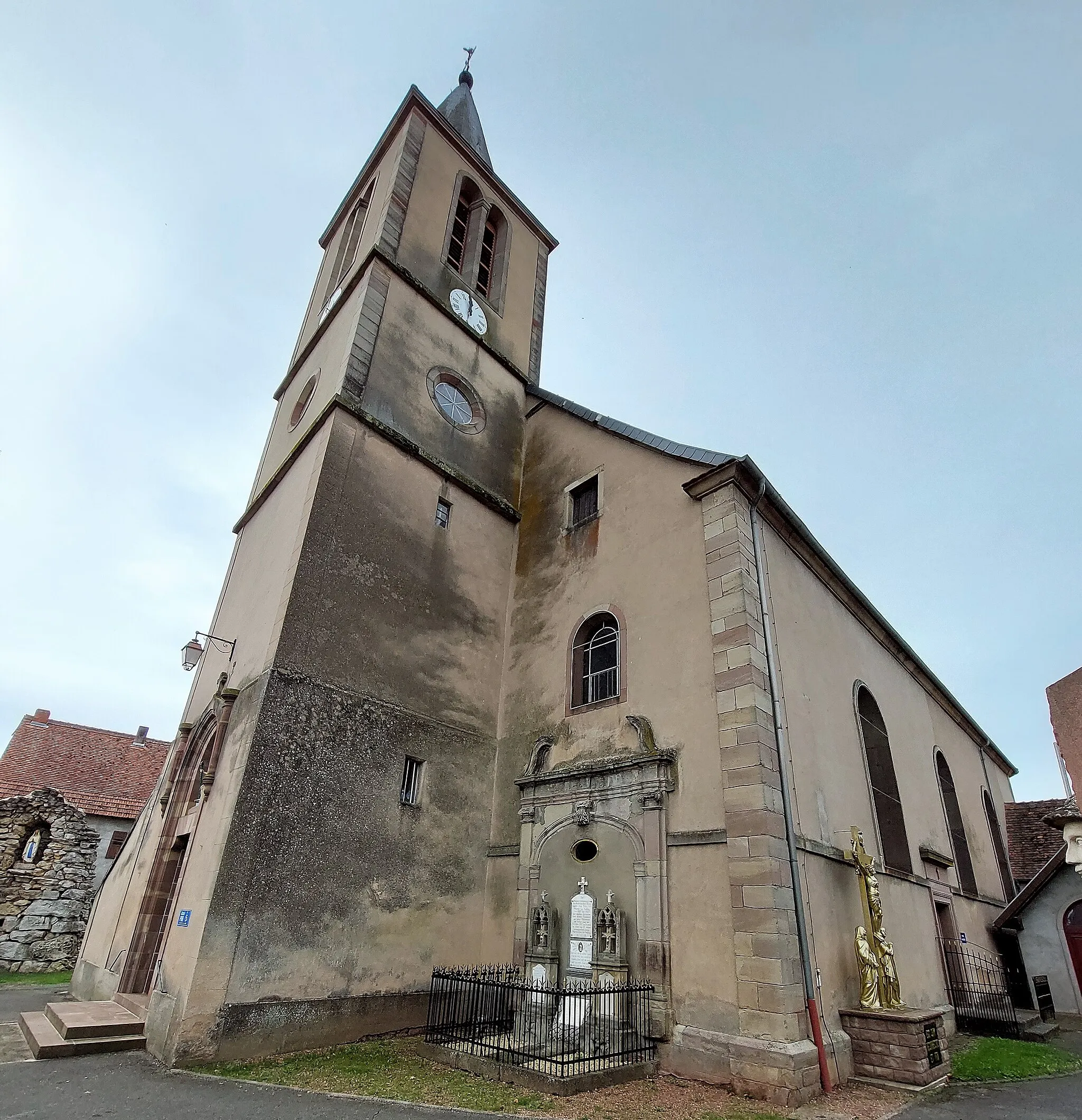 Photo showing: Eglise Saint-Christophe de Rahling