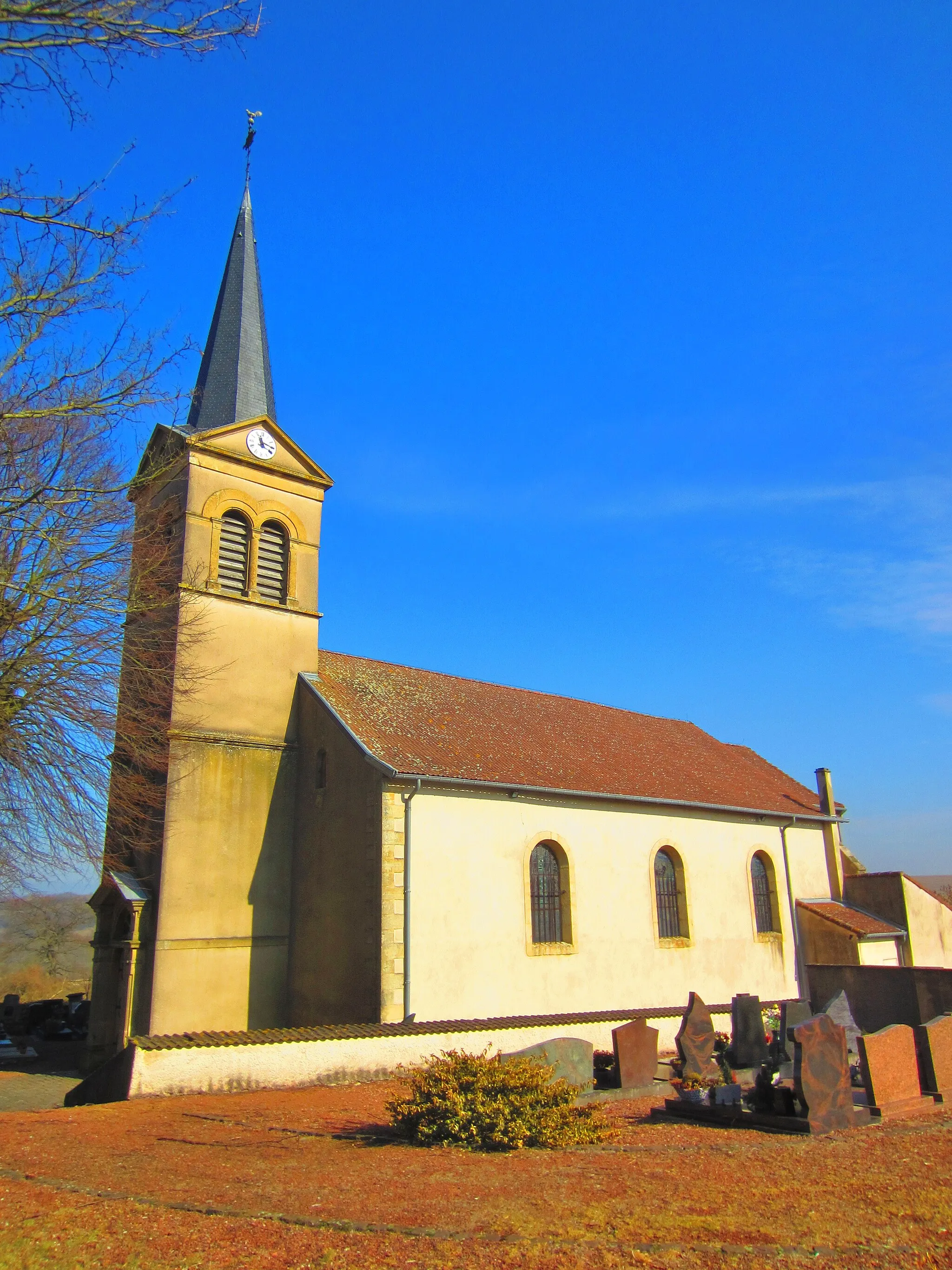 Photo showing: Raville church
