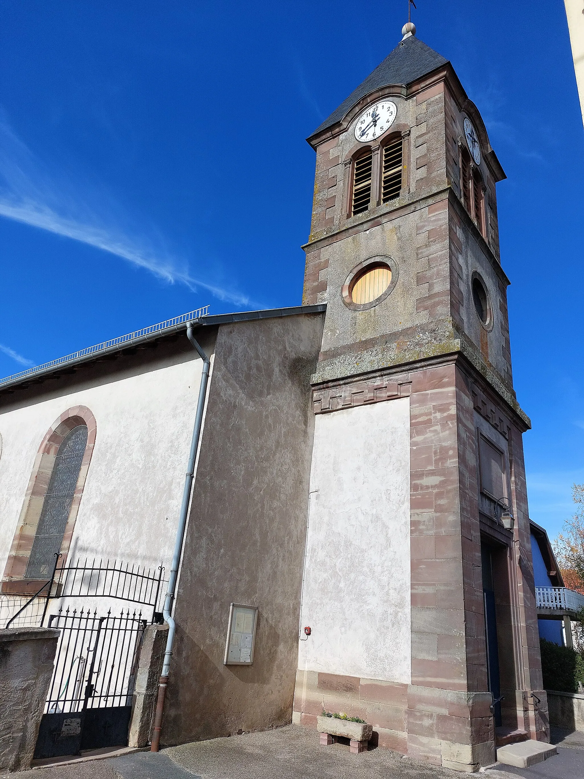 Photo showing: Église Saint-Adelphe de Vieux-Lixheim