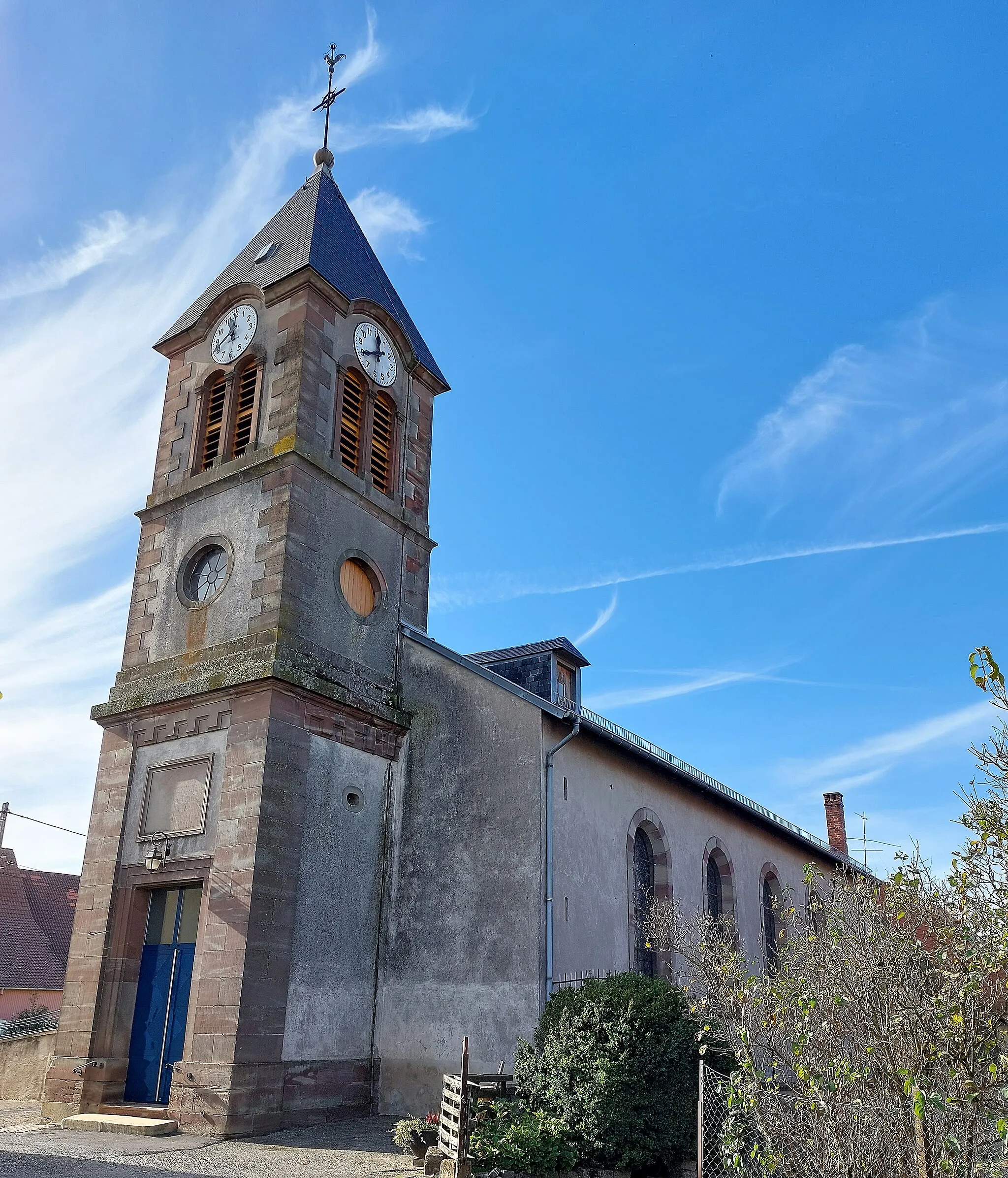 Photo showing: Église Saint-Adelphe de Vieux-Lixheim