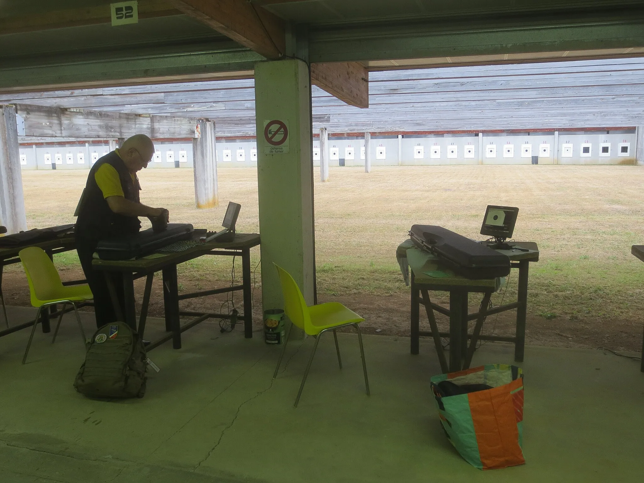 Photo showing: 16ème championnat de France de Tir aux Armes Réglementaires à l'Eurostand Lorraine de Volmerange-les-Mines