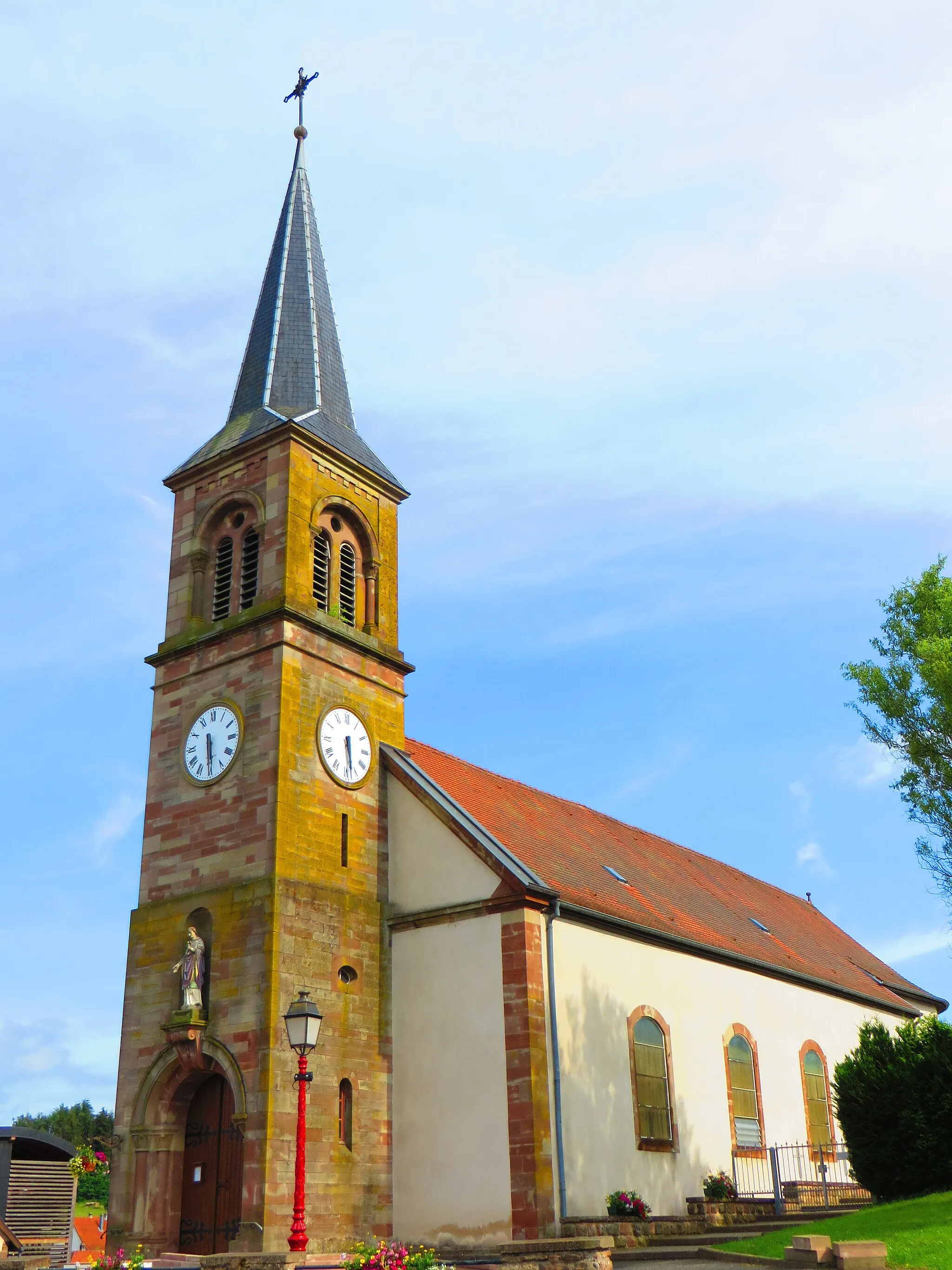 Photo showing: Vilsberg Église Saint-Charles