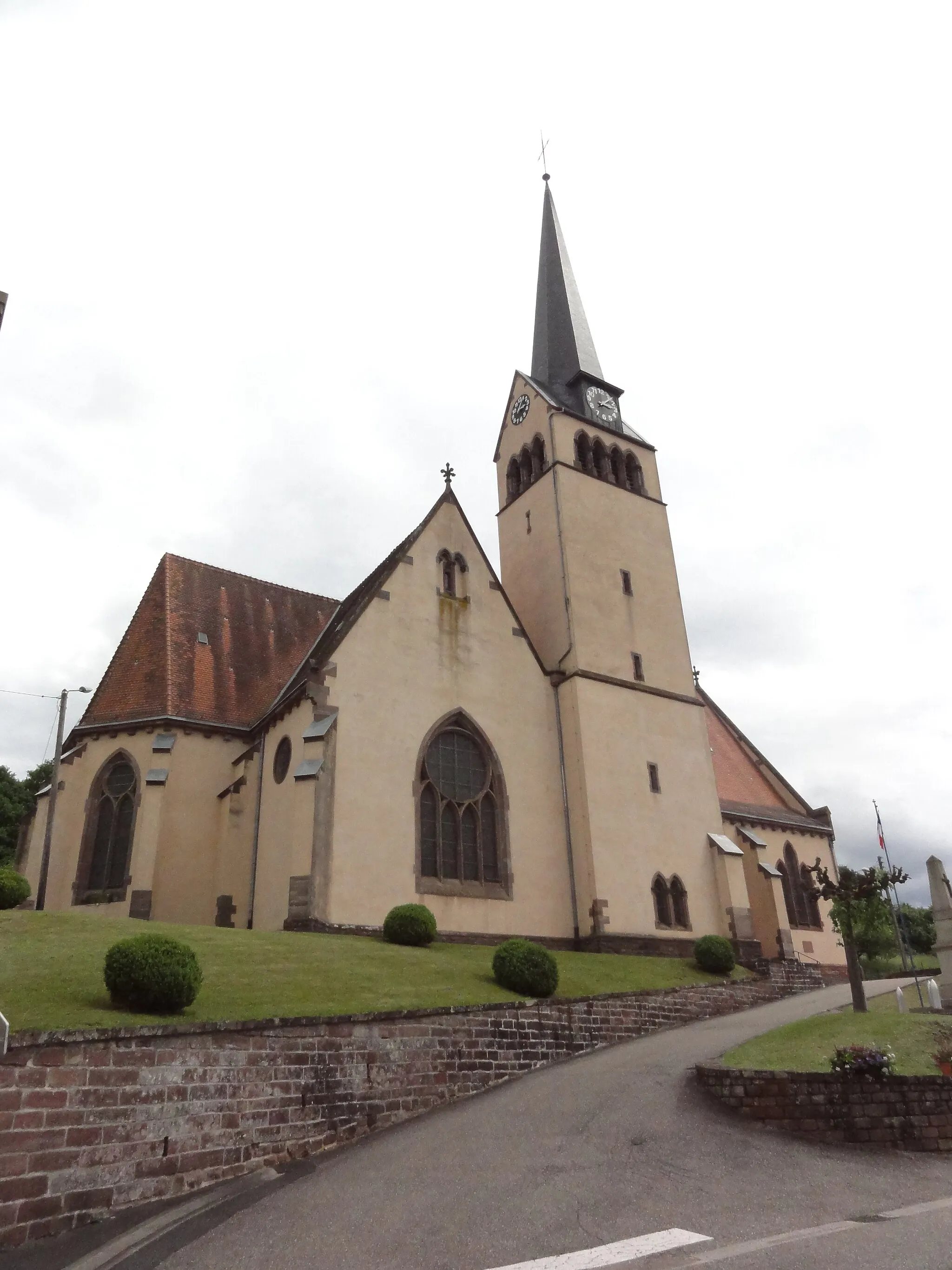 Photo showing: Troisfontaines (Moselle) église