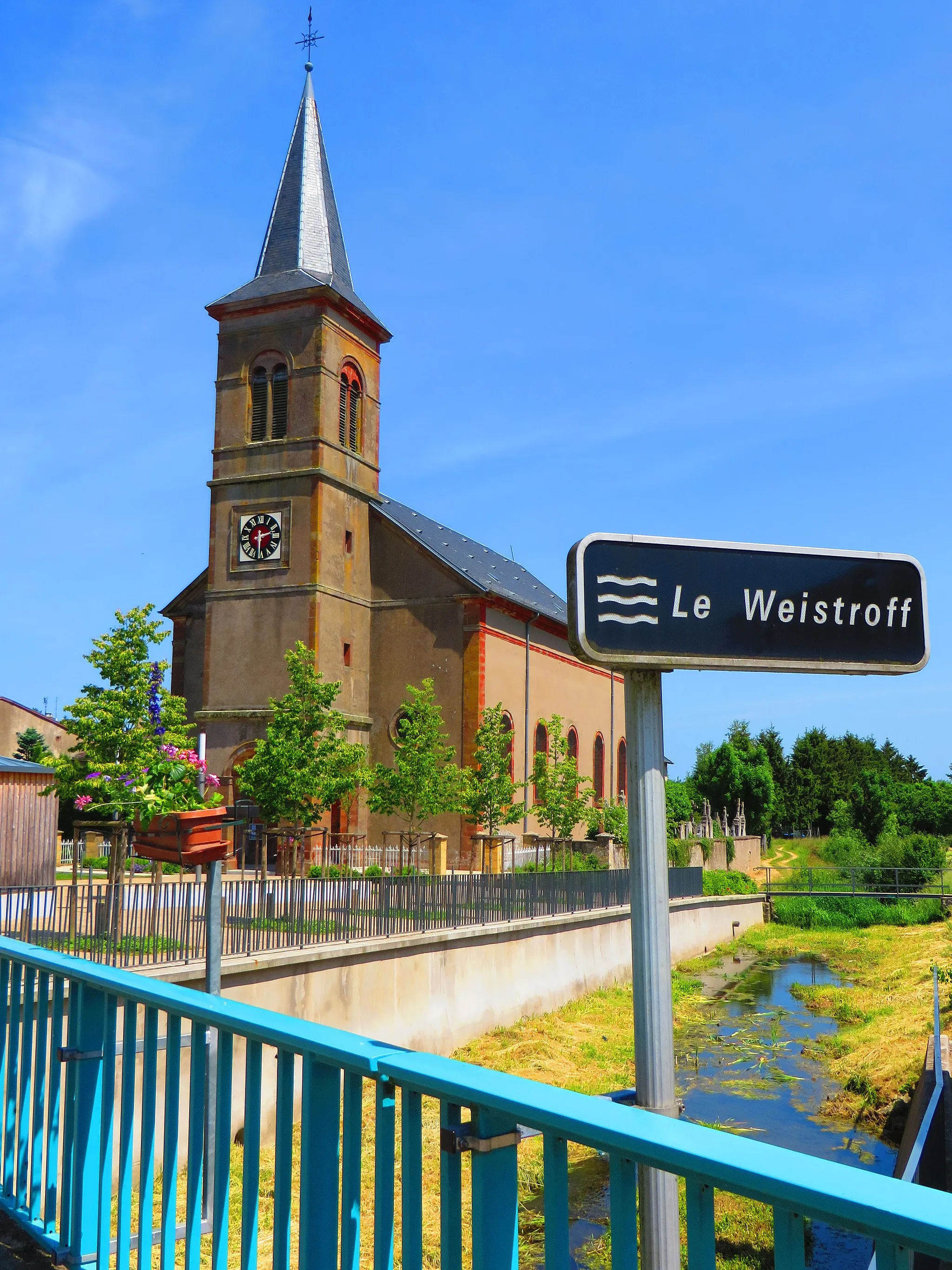 Photo showing: Waldweistroff eglise