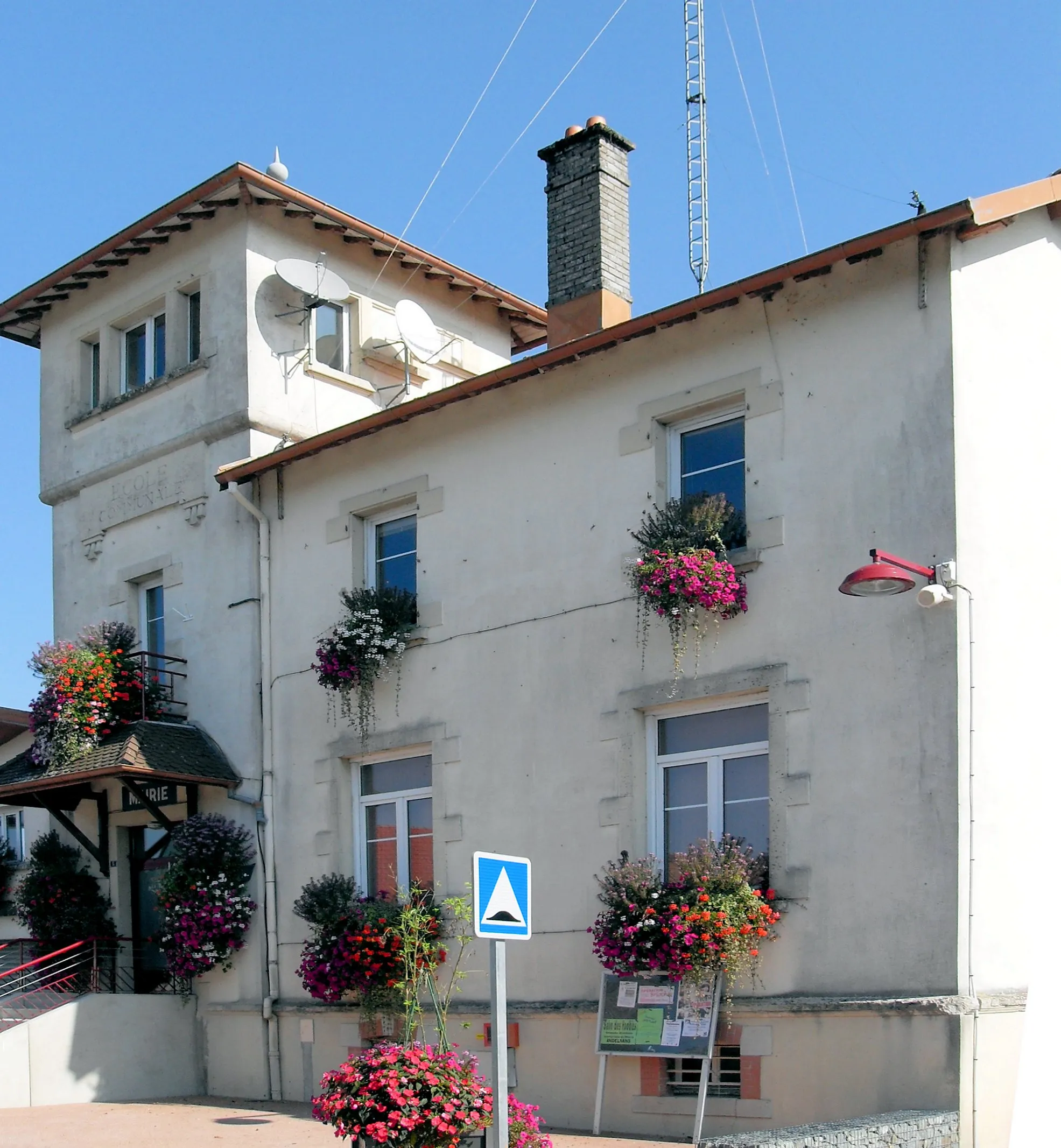 Photo showing: La mairie d'Andelnans