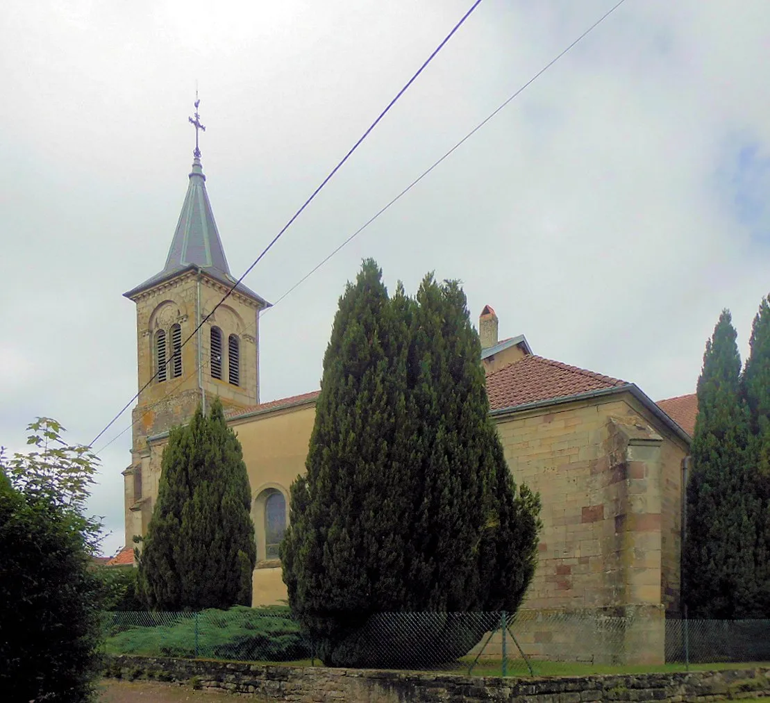 Photo showing: L'église Saint-Barthélemy d'Ambiévillers