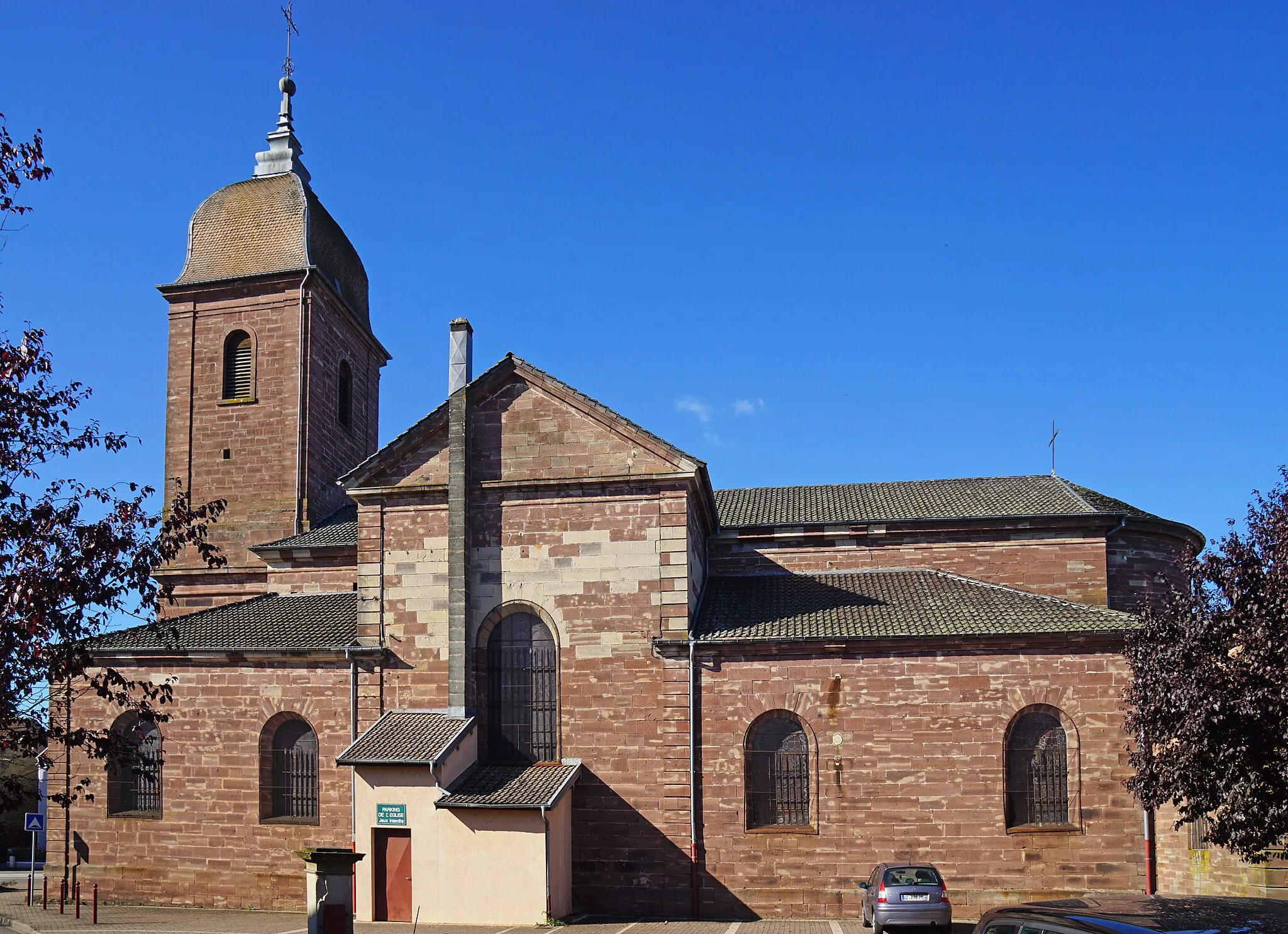 Photo showing: Église Saint-Laurent de Corbenay.