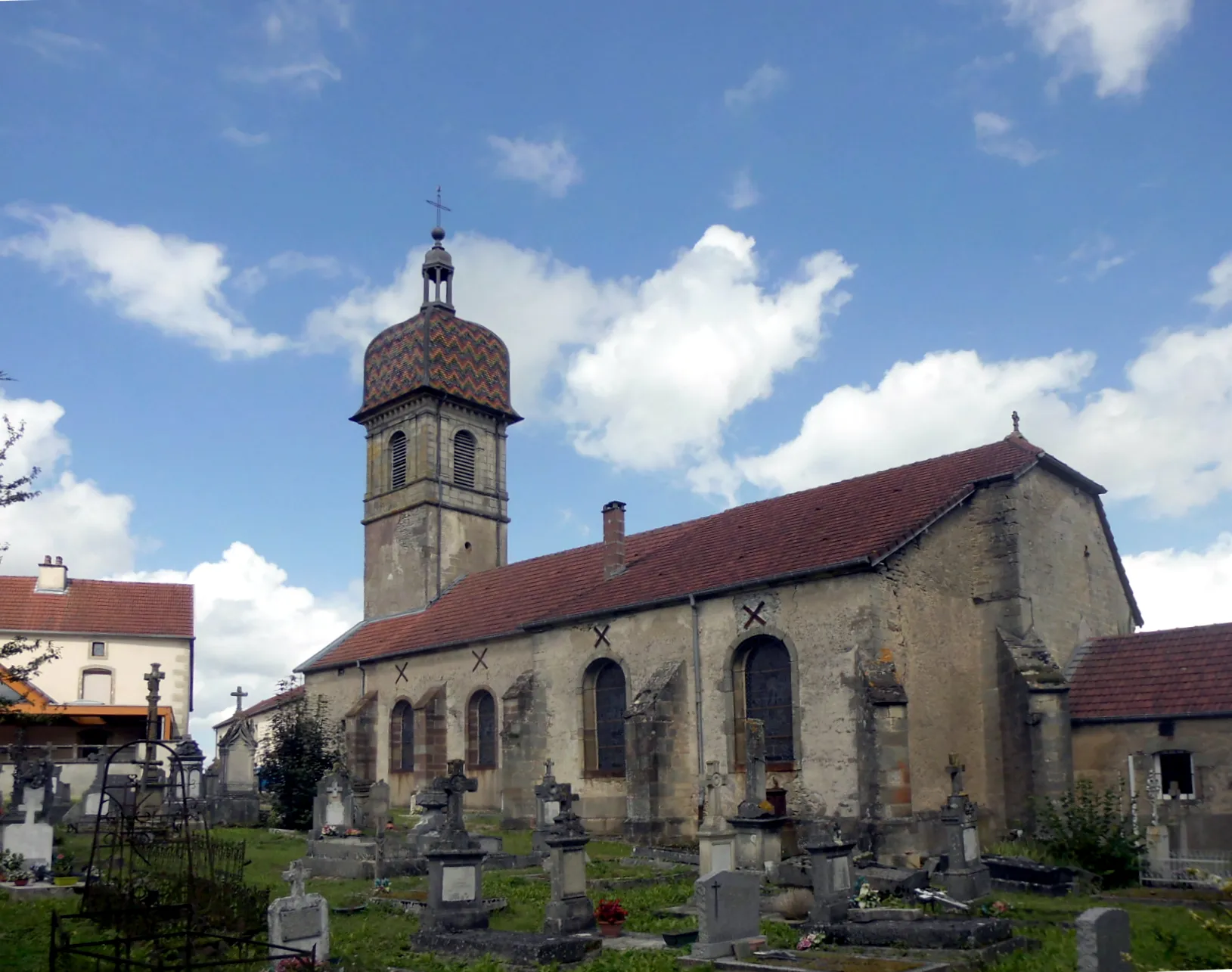 Photo showing: L'église Saint-Germain à Melincourt