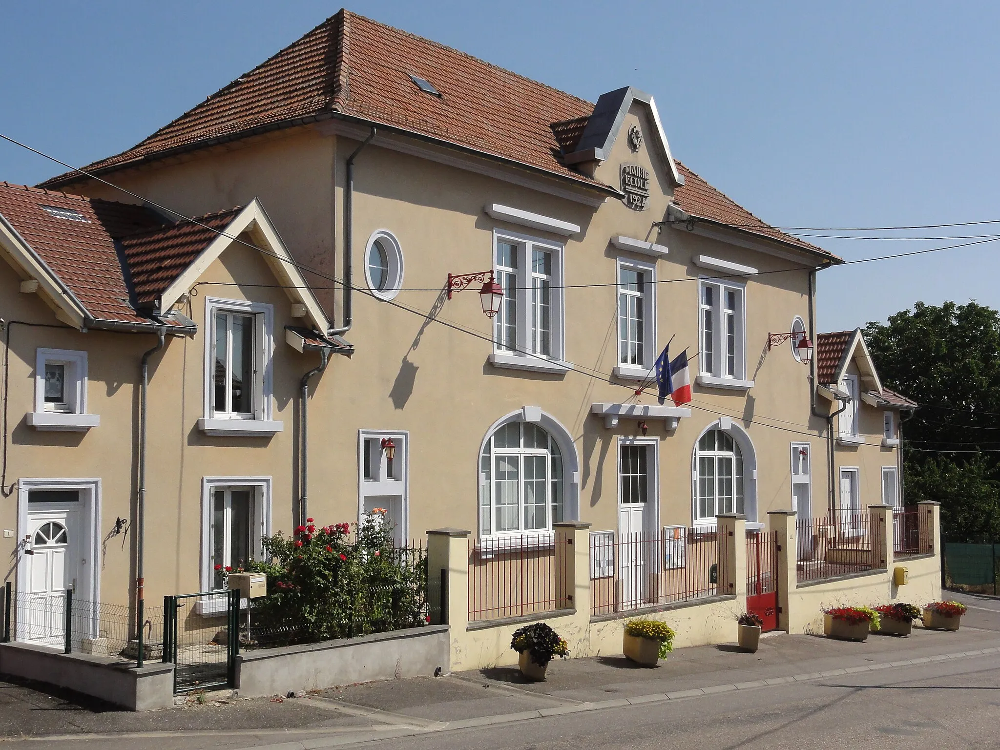 Photo showing: Bannoncourt (Meuse) mairie