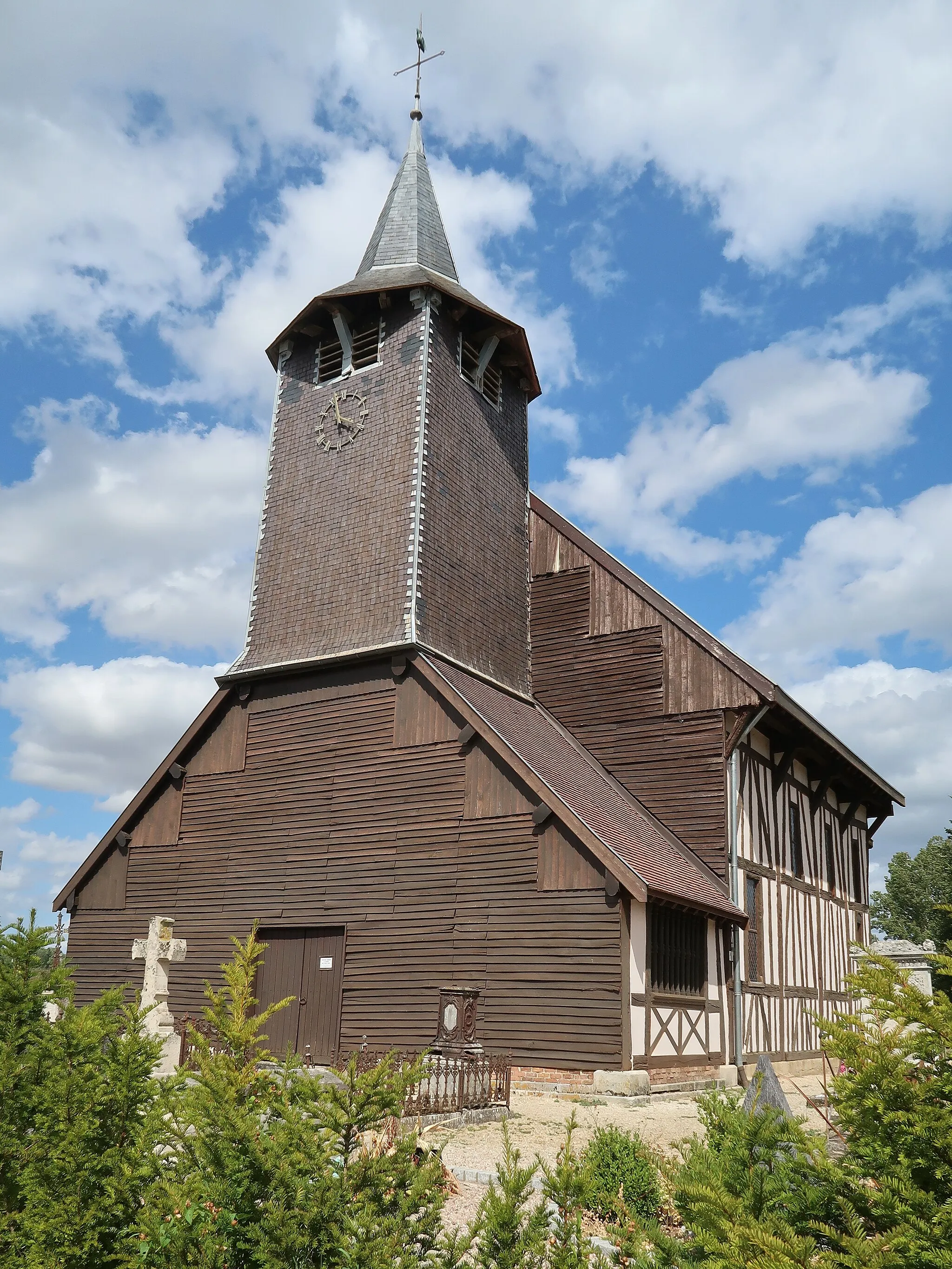 Photo showing: Église de Châtillon-sur-Broué (Marne)