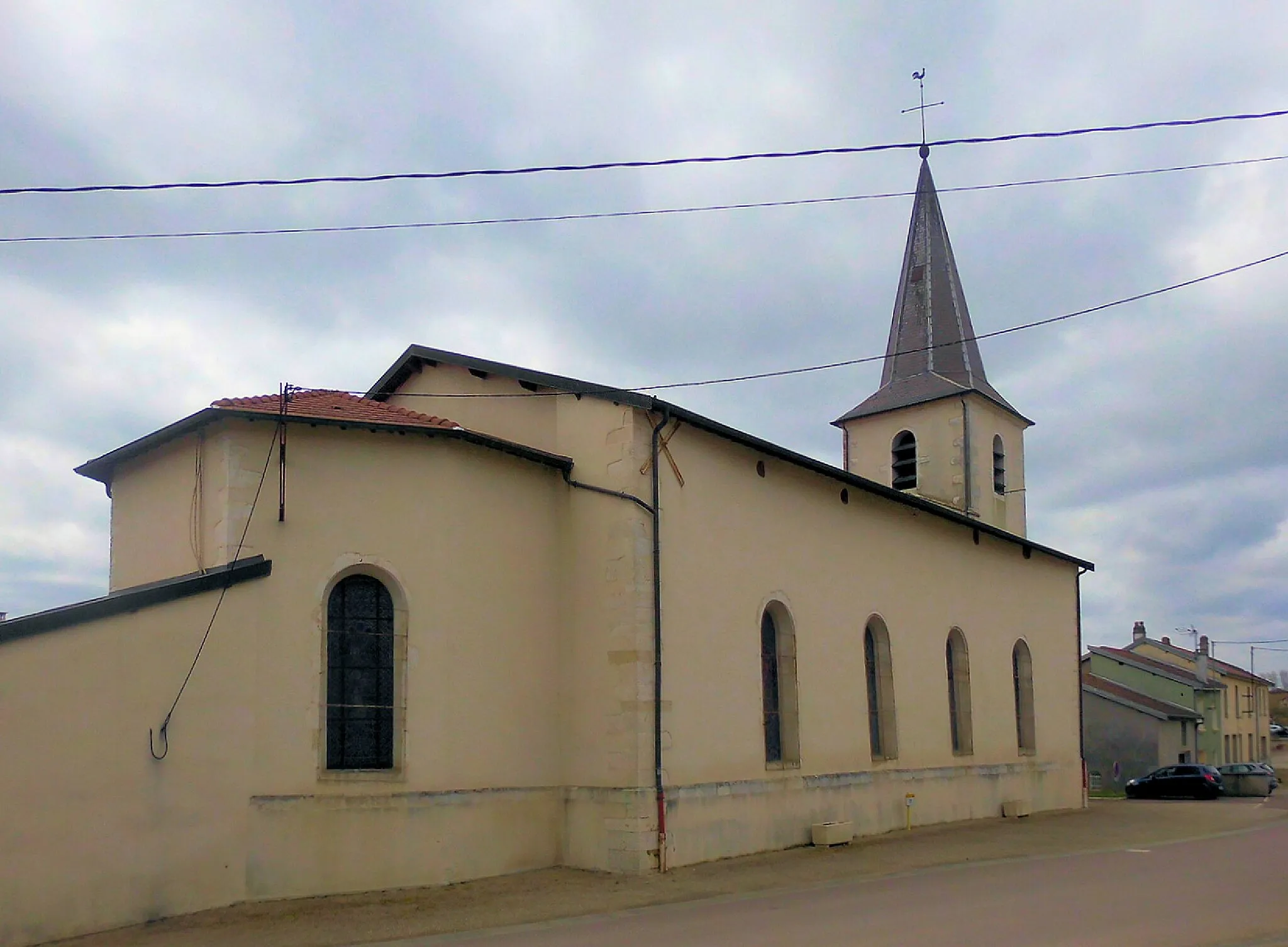 Photo showing: L'église Saint-Marcel de Rainville, côté nord-est