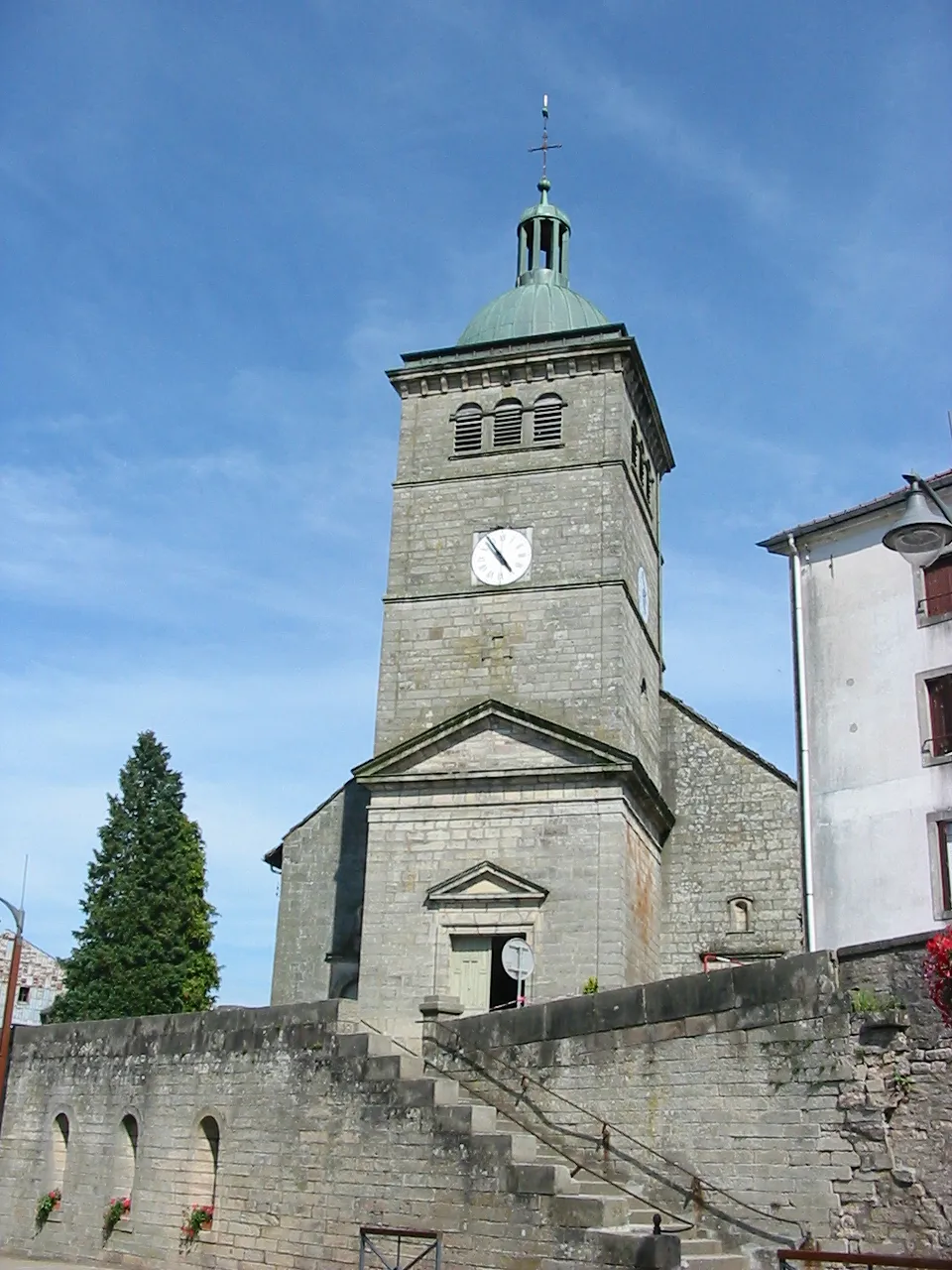 Photo showing: L'église Saint-Gengoult à Hadol, commune des Vosges.