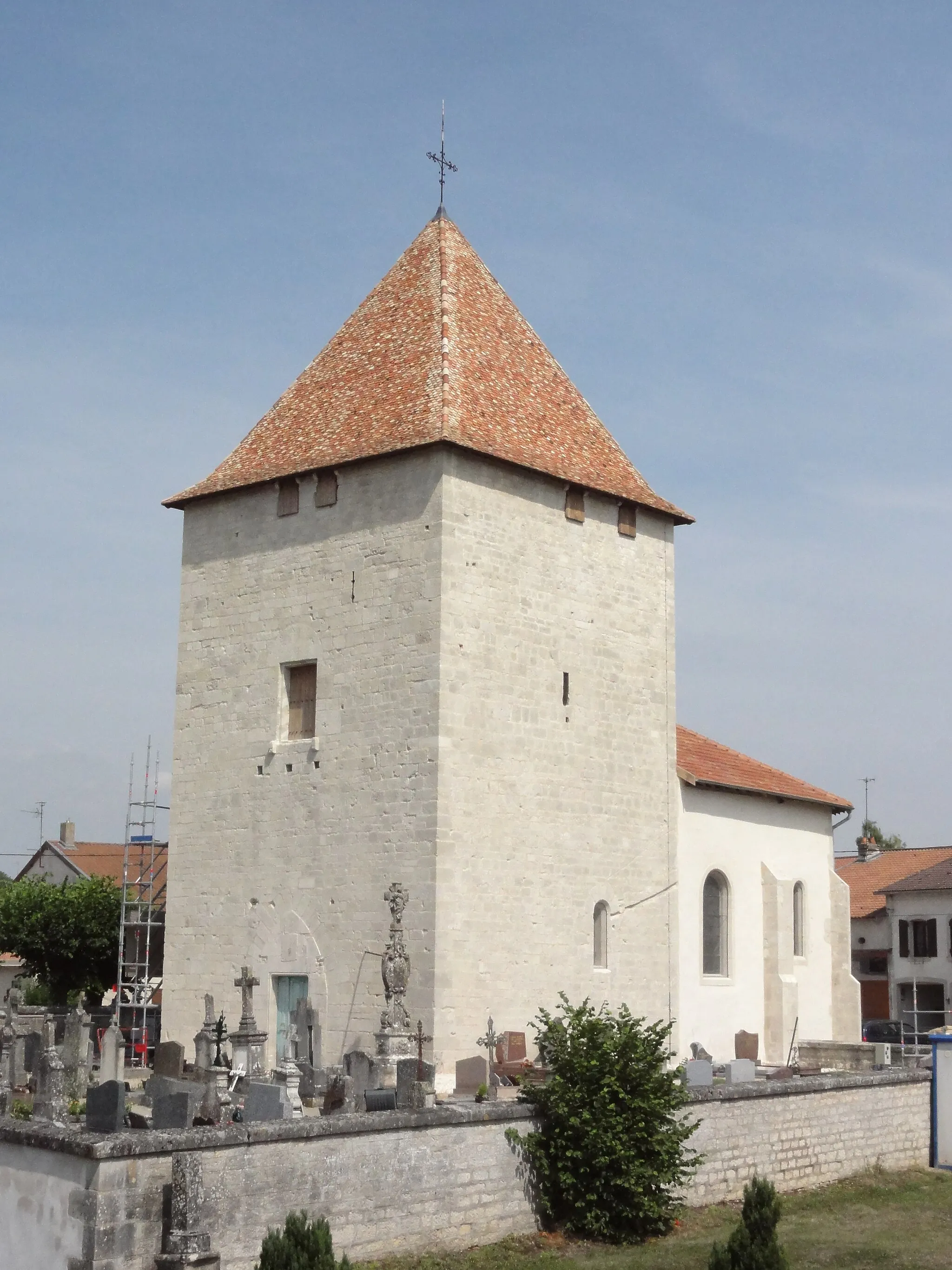 Photo showing: Vertuzey (Meuse) Église Saint-Gorgon