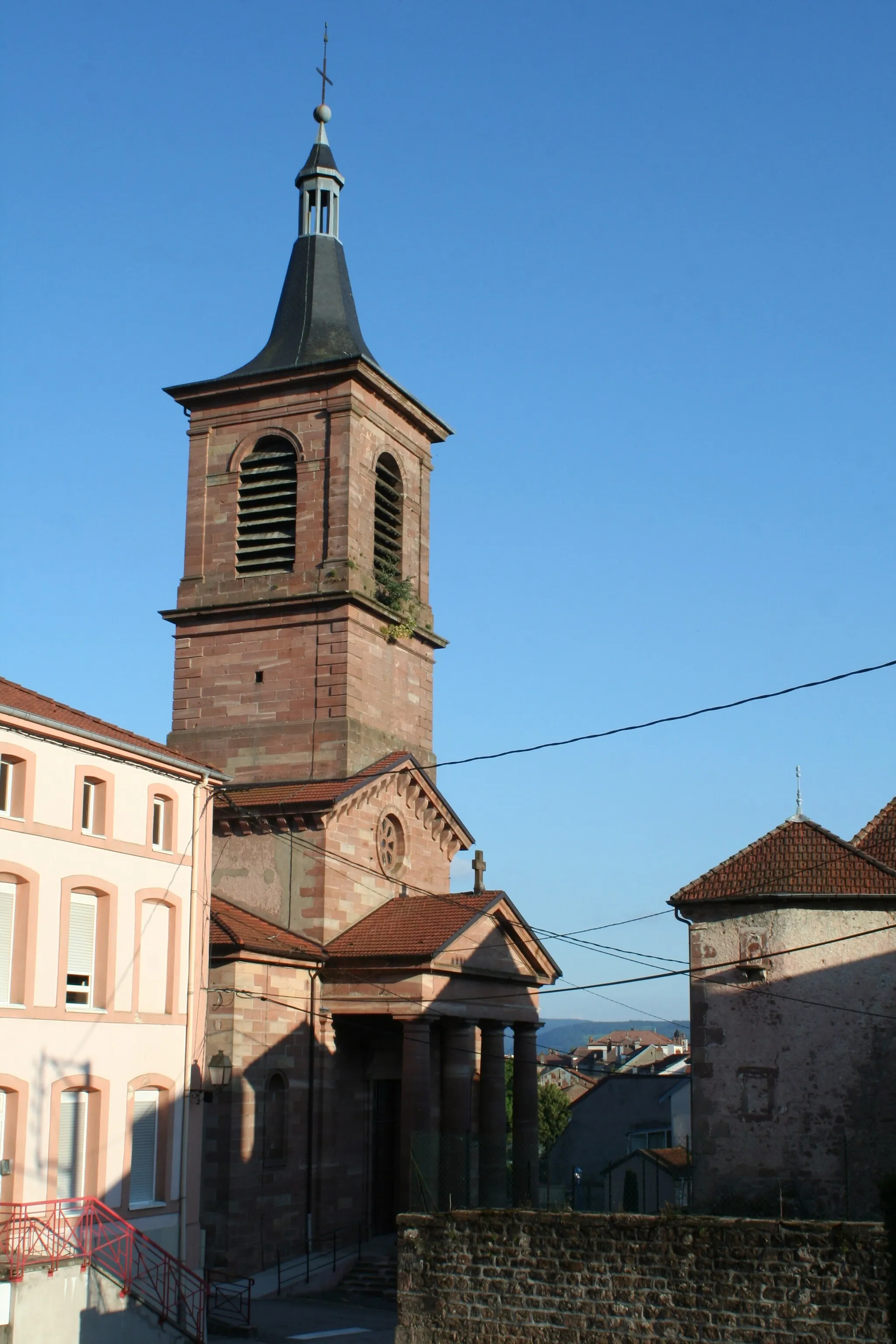 Photo showing: Église Notre-Dame-de-l'Assomption de Bruyères (Vosges)