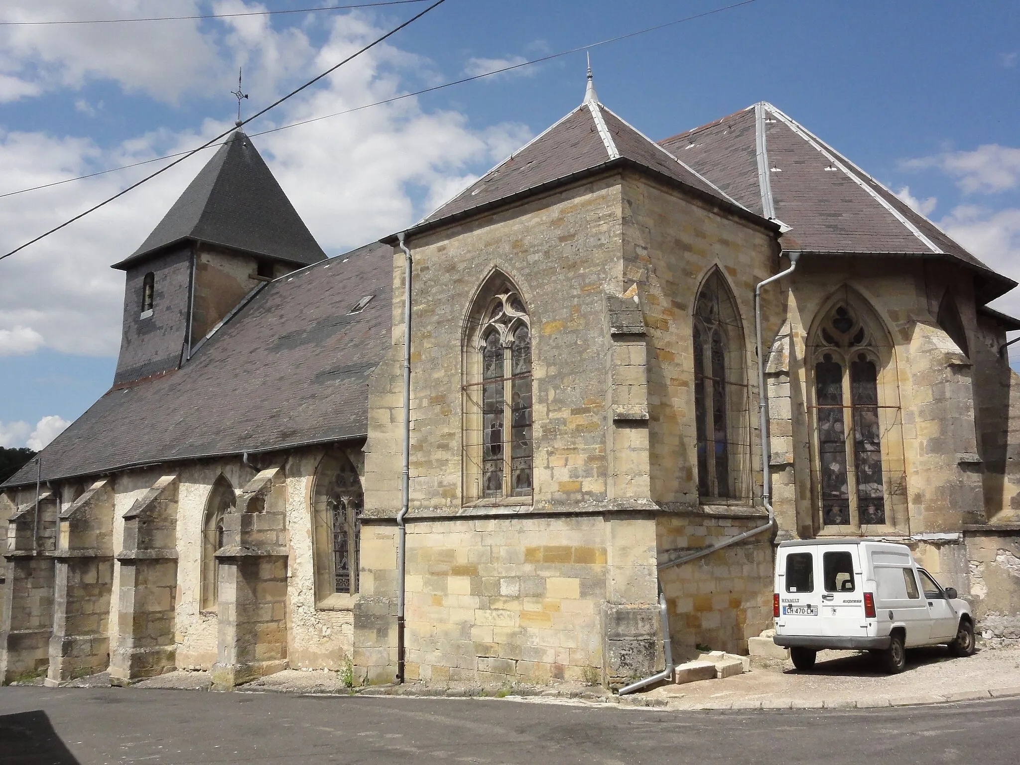 Photo showing: Naives-Rosières (Meuse) Naives, église