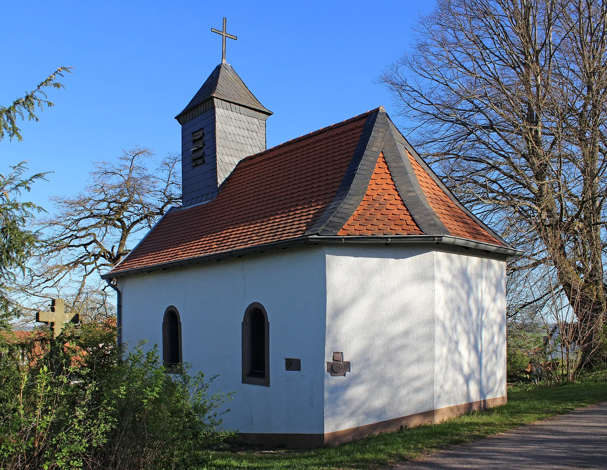 Photo showing: Die Strudelpeterkapelle in Ormesheim, Gemeinde Mandelbachtal, Saarpfalz-Kreis, Saarland