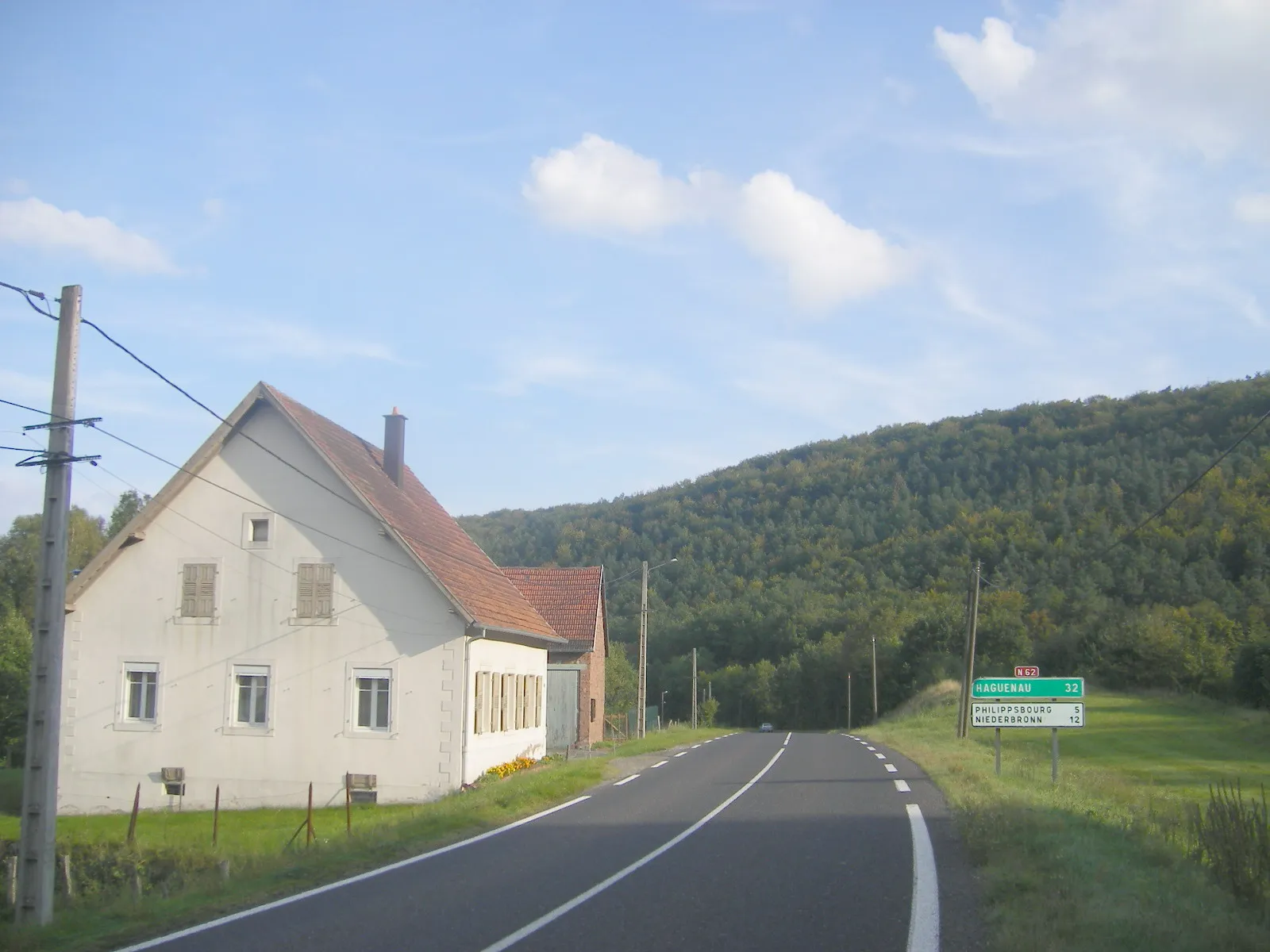 Photo showing: Landscape between Éguelshardt and Philippsbourg (near Bannstein)