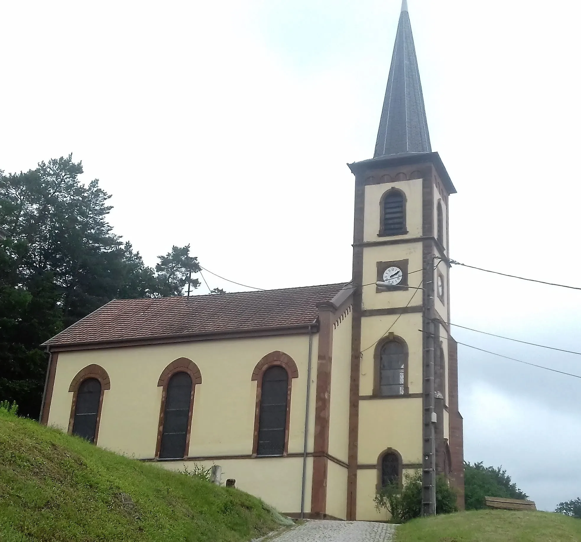 Photo showing: Temple protestant de Mouterhouse