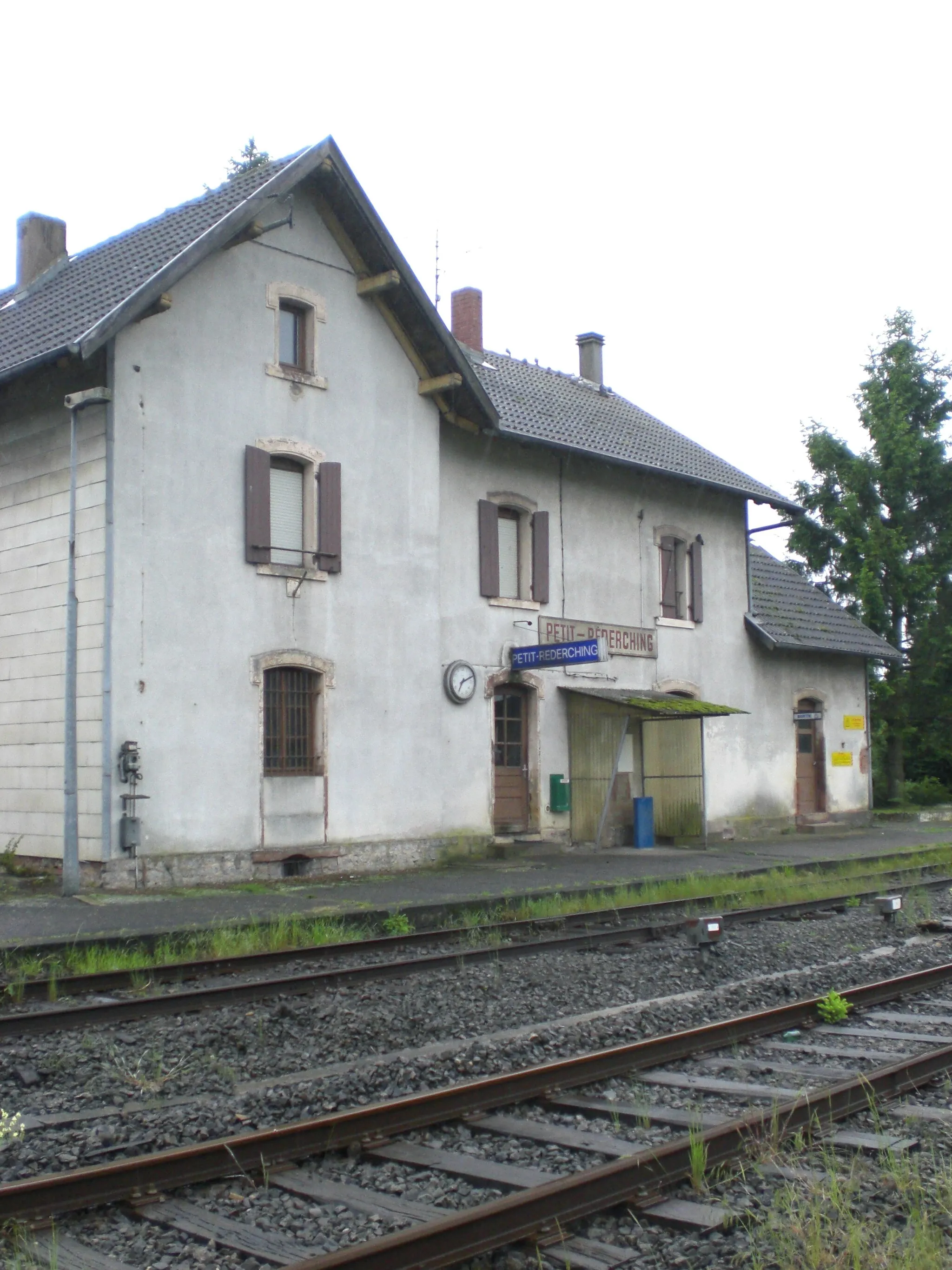 Photo showing: Train station Petit-Réderching, Lorraine