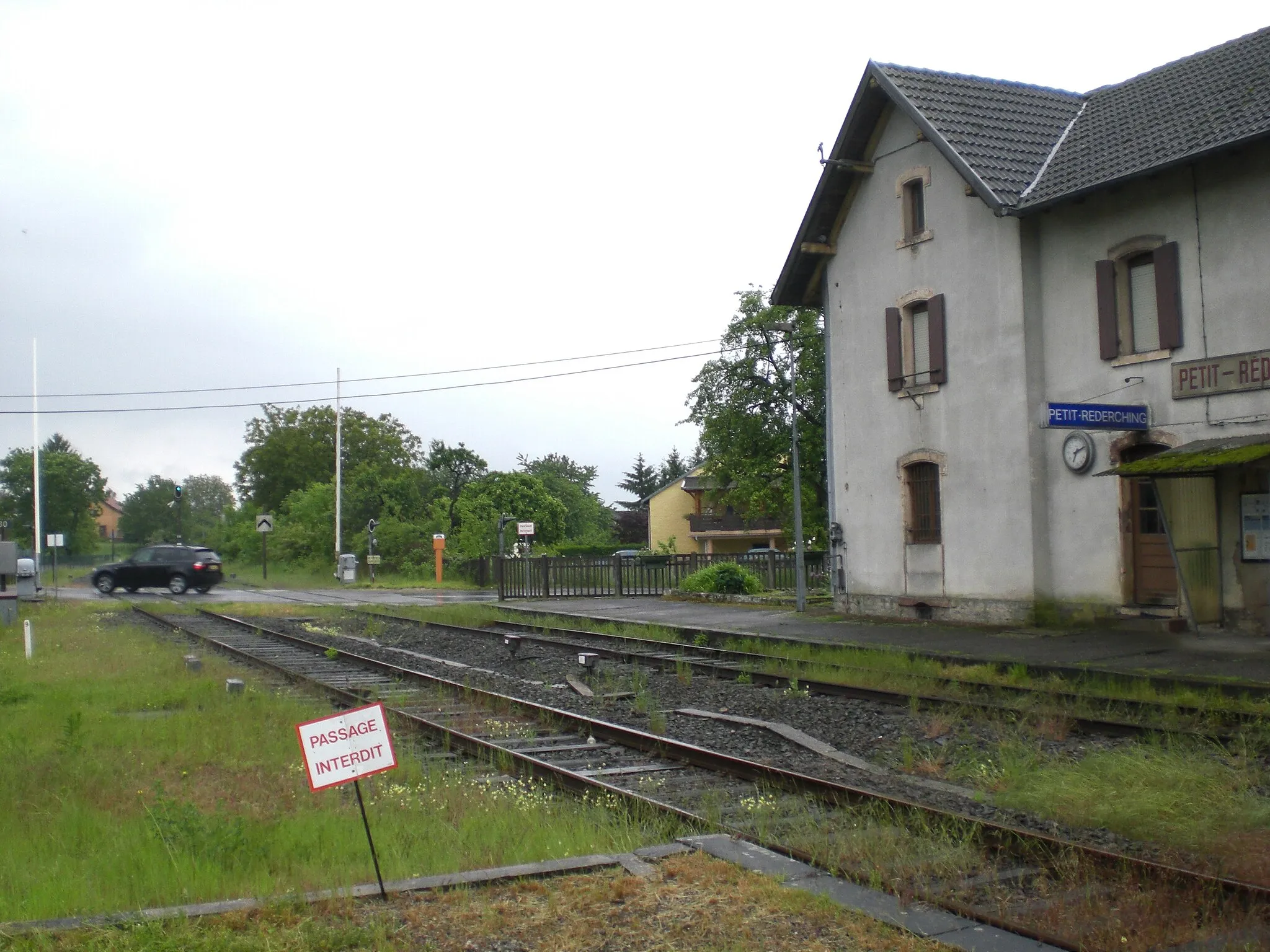 Photo showing: Petit-Réderching Station