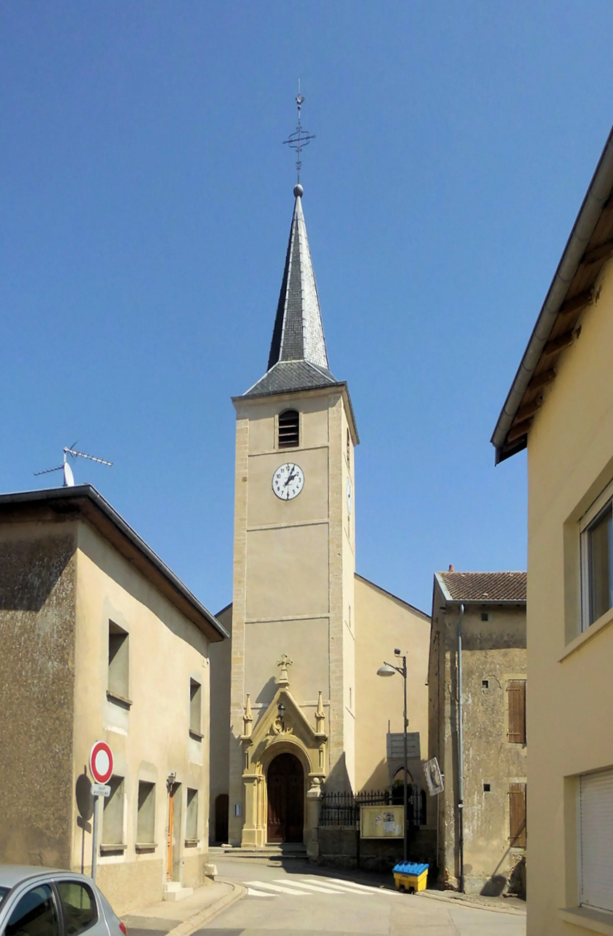 Photo showing: L'Église de la Visitation-de-la-Vierge d'Œutrange